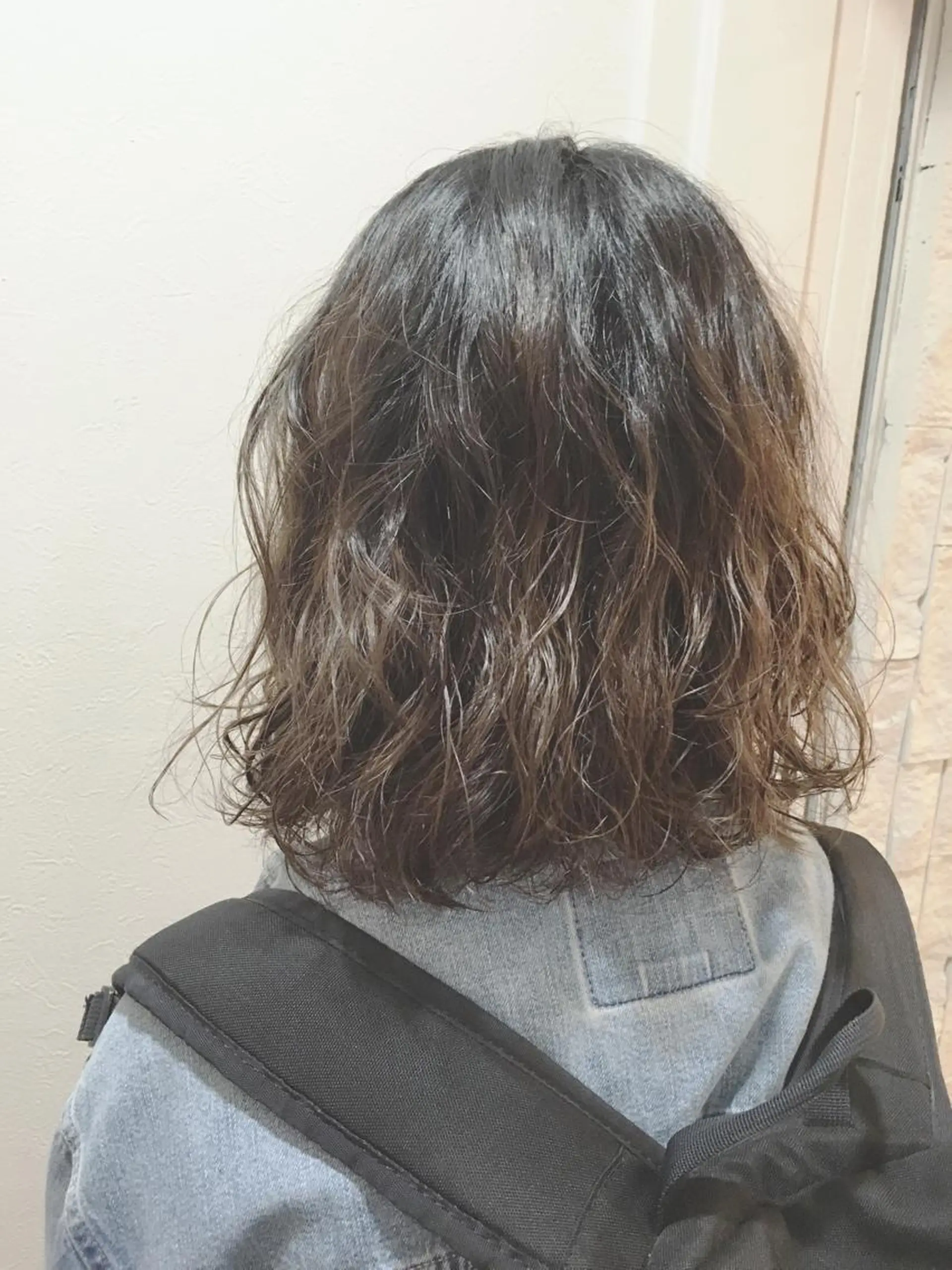 ミディアム ミディアムパーマ yuki hair所属・yuki watanabeのヘアスタイル