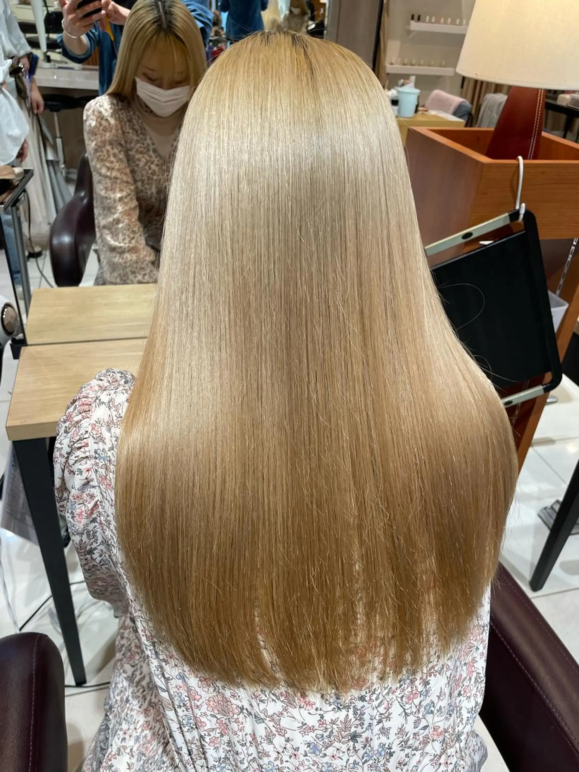 ロング カット ヘアカラー トリートメント Ayano 🫧のヘアスタイル