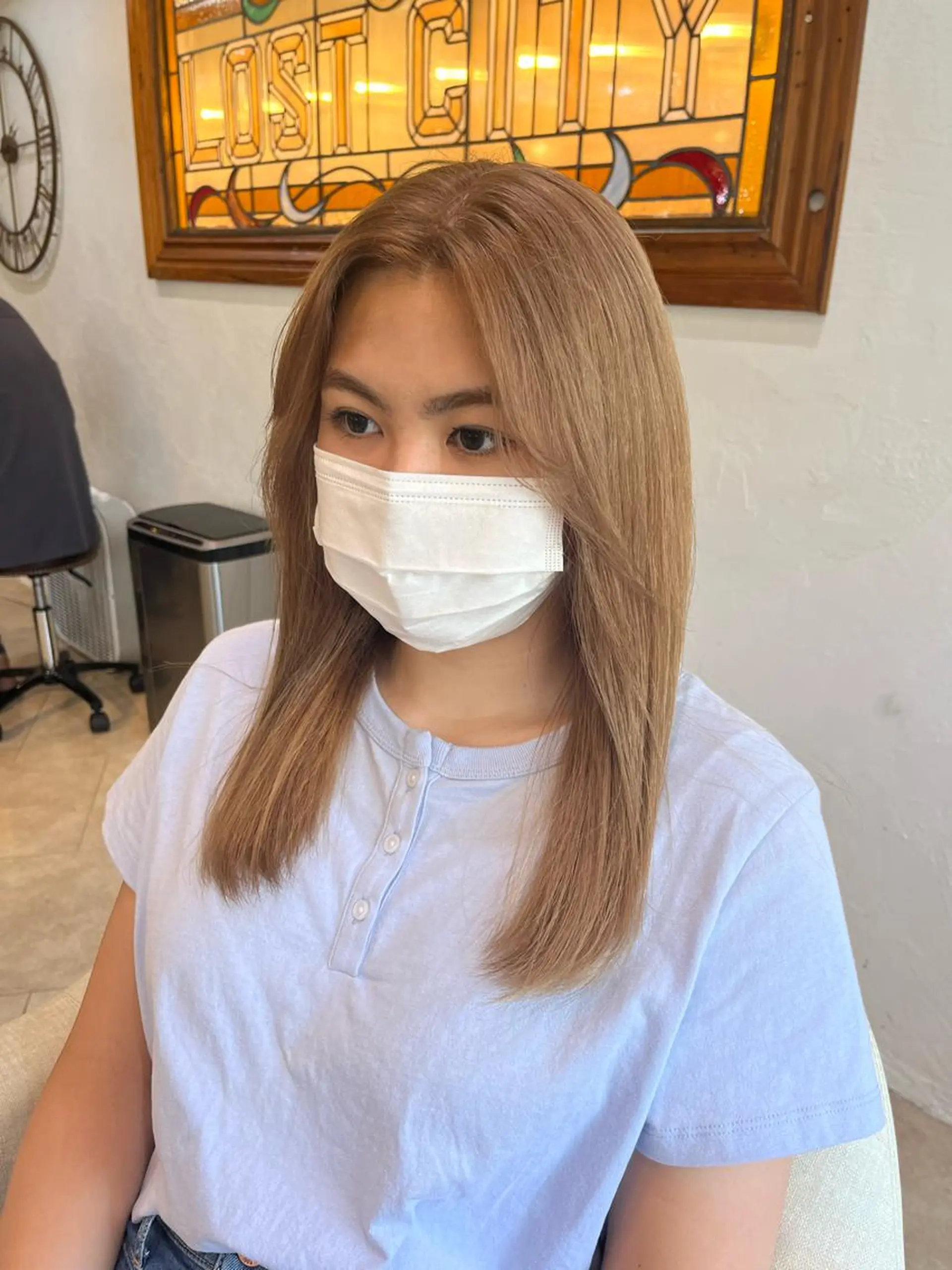 ロング カラー 💛ハイトーン💛 りむのヘアスタイル