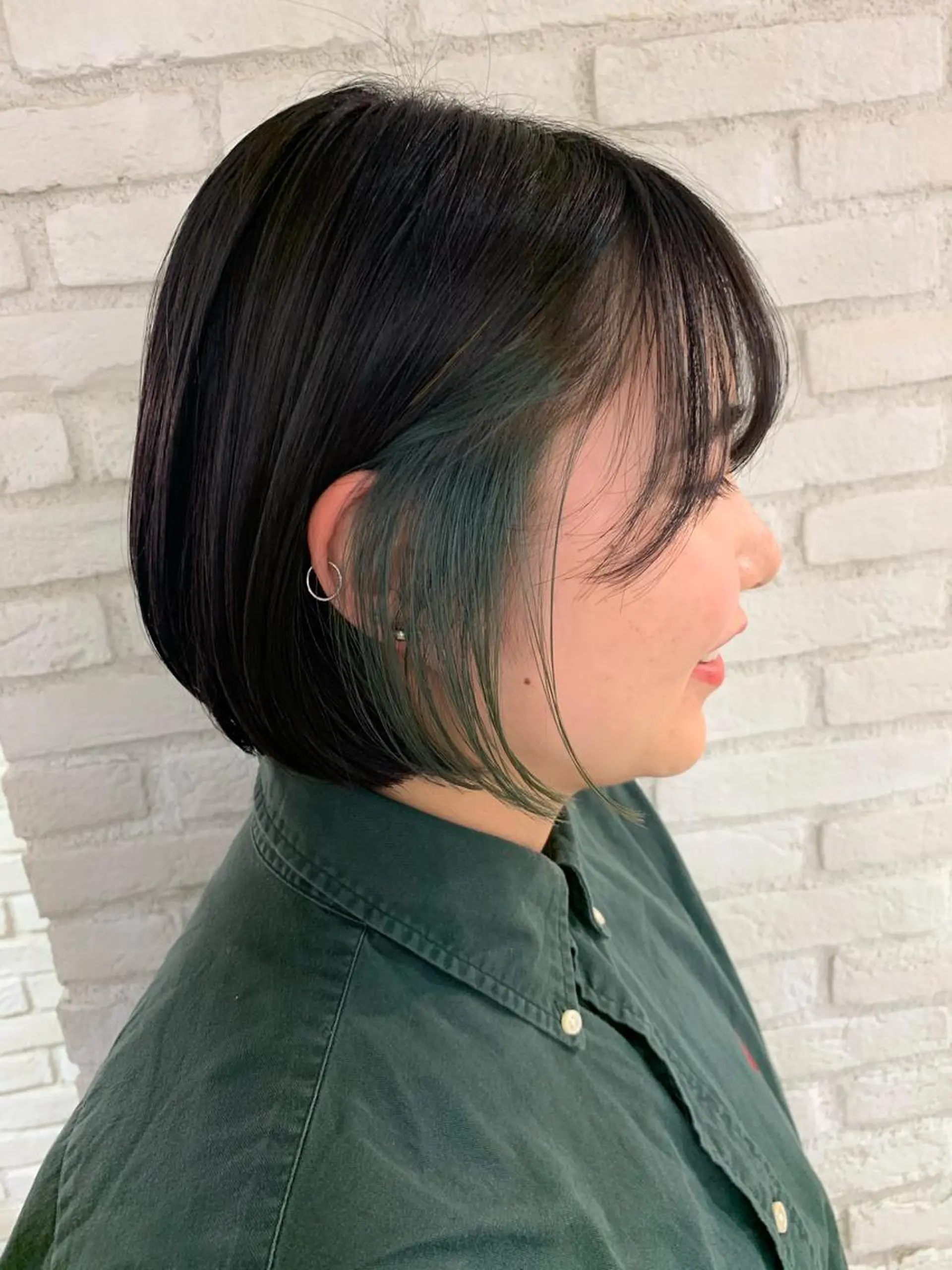 ショート カラー レイヤー＆カラー 人気美容師倉崎涼のヘアスタイル