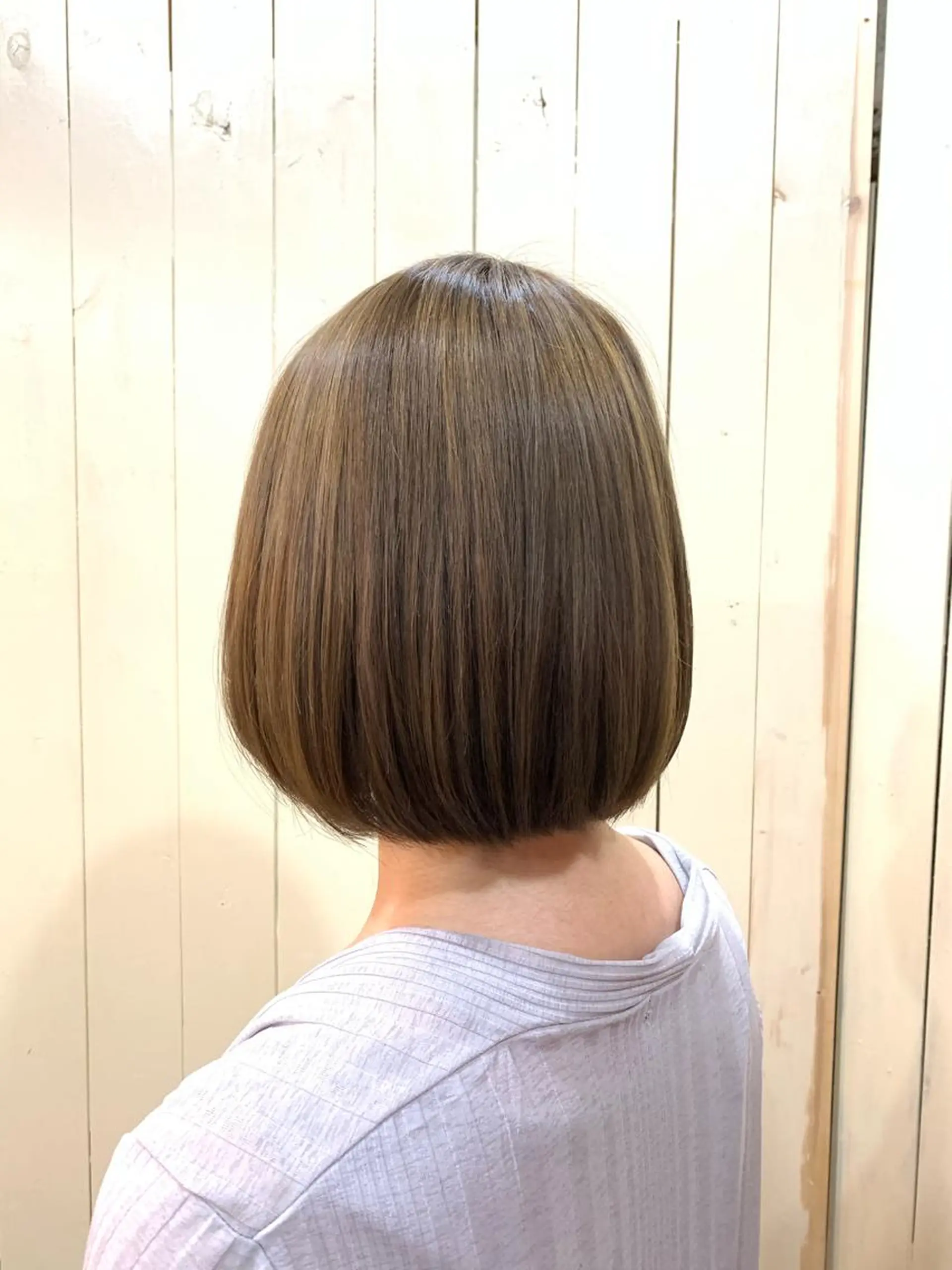 ショート カラー ベージュカラー ハイライトカラー ハイライト 🦋艶モテカラー/ヘ アセット🦋YURIのヘアスタイル