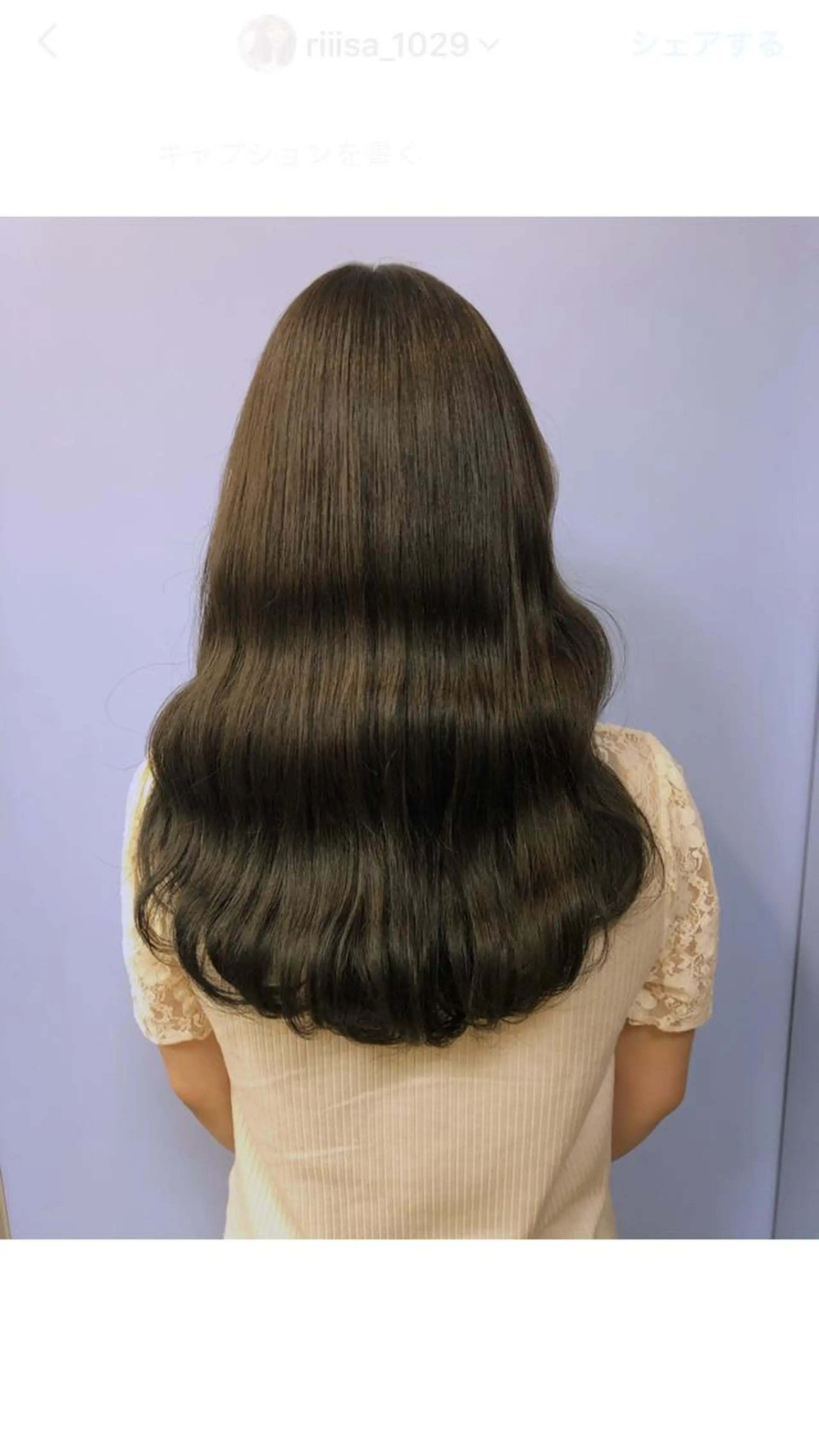 ロング カラー SALOWIN所属・risa/ 名古屋美容室のヘアスタイル