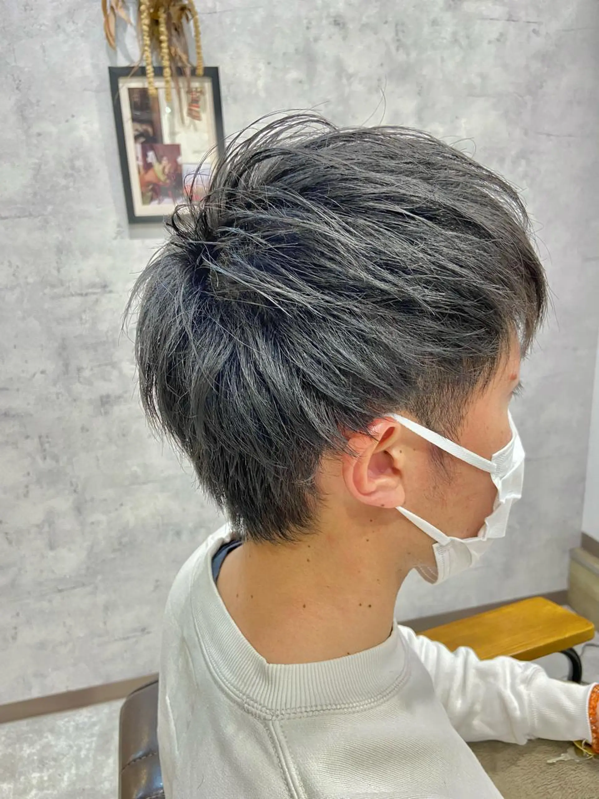 メンズ 刈り上げ lico hair&relaxation所属・lico 栁 詩音のマツエク・マツパデザイン