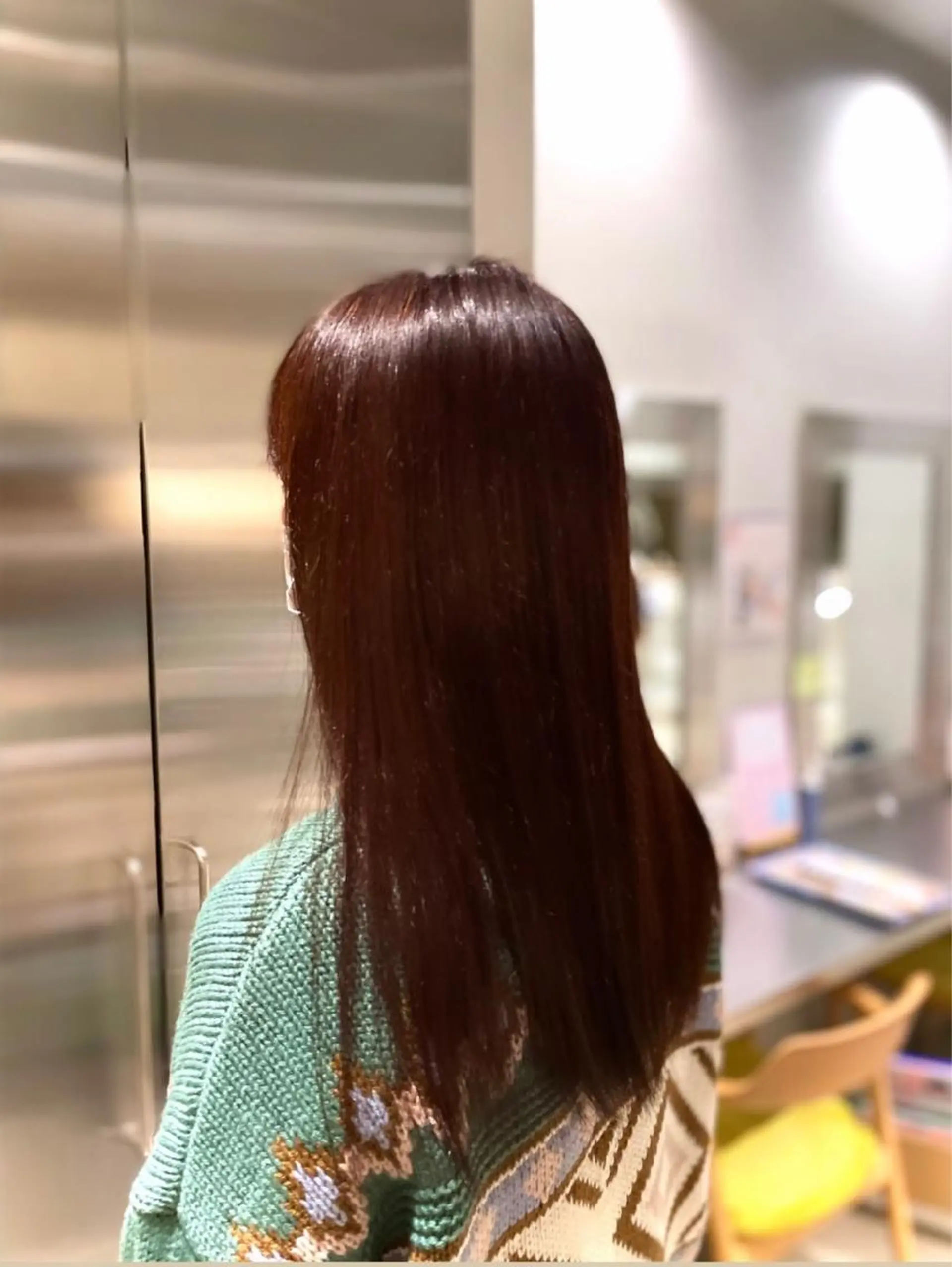 ロング 山﨑 心優のヘアスタイル