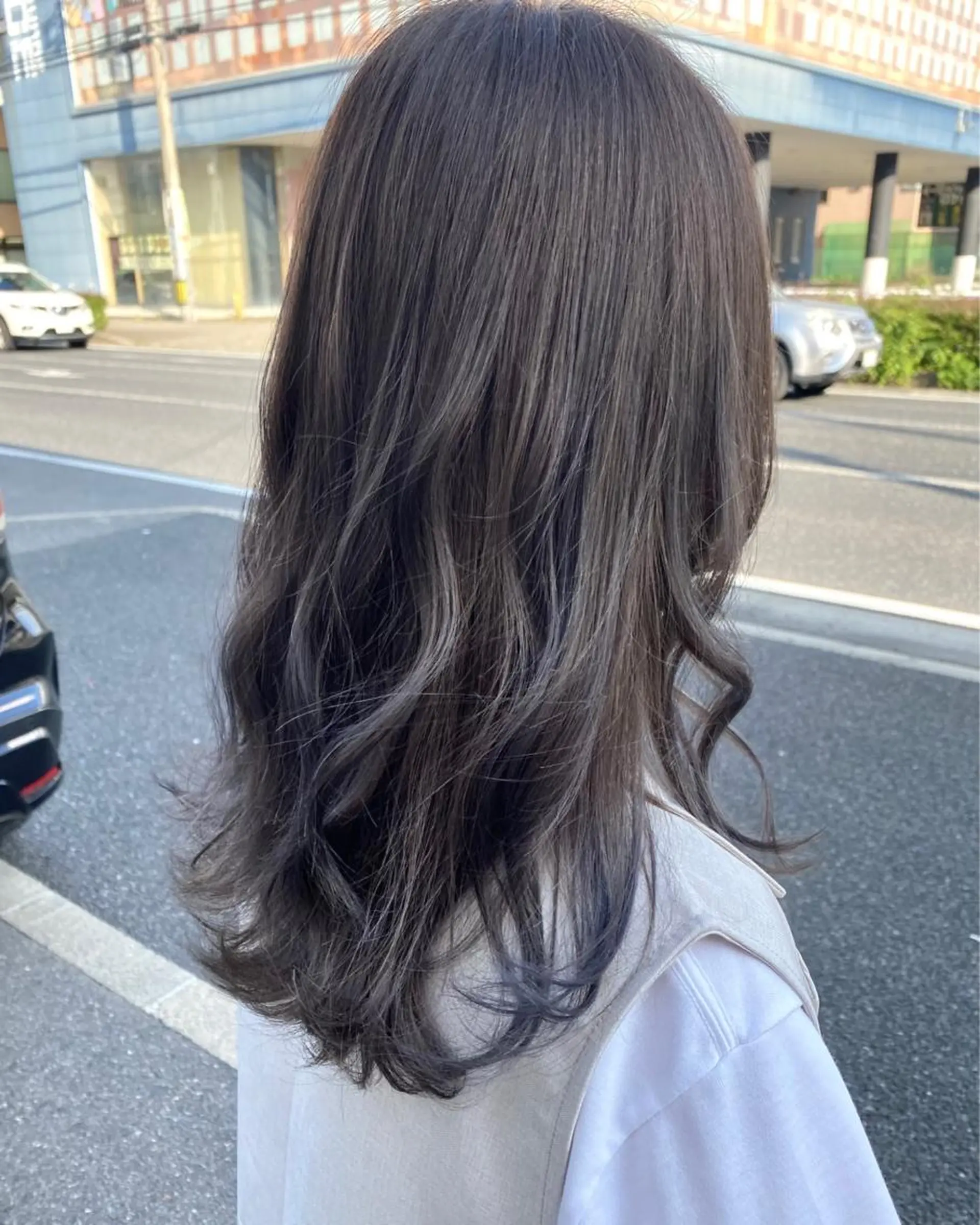 ミディアム カット ヘアカラー トリートメント mare所属・＊＊＊ natsumiのヘアスタイル