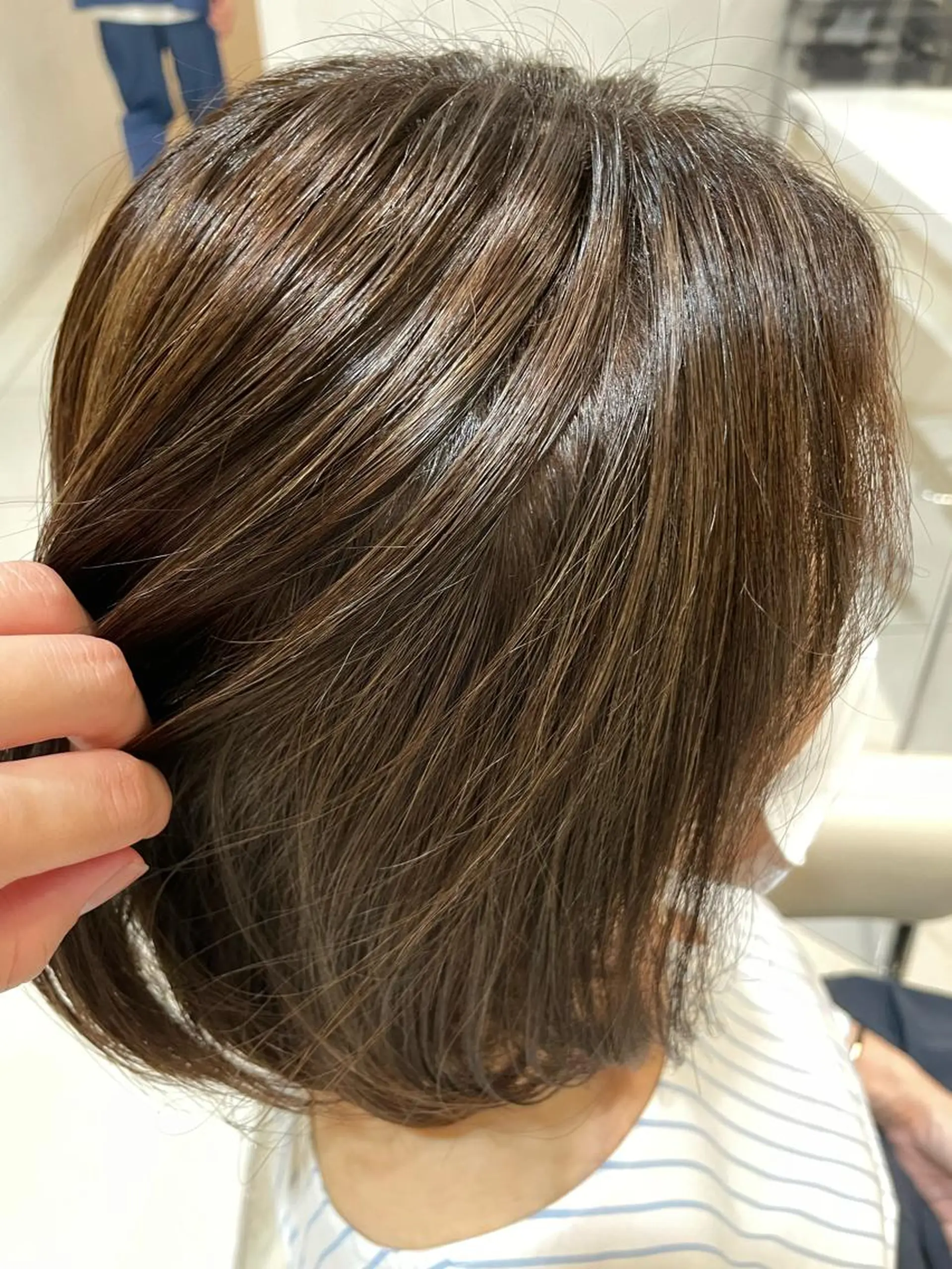 ミディアム カラー ハイライトカラー ハイライト JERICHO HAIR所属・河野 由佳の眉毛・アイブロウイメージ