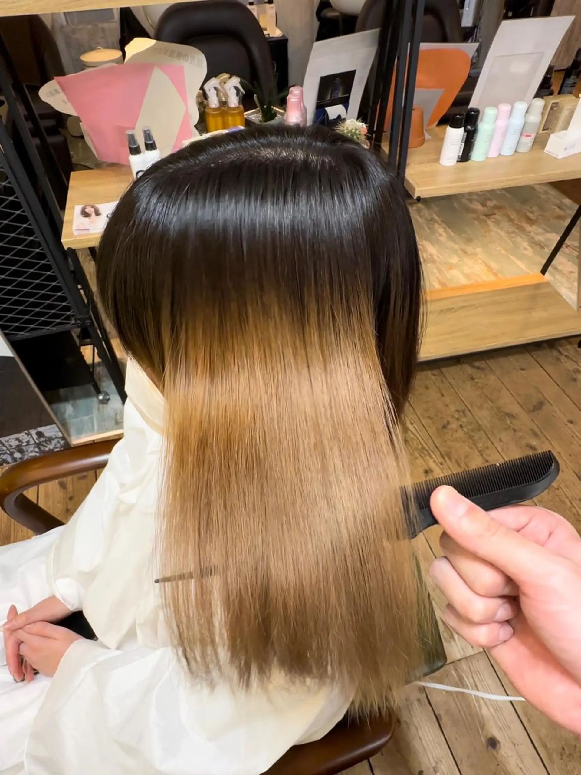 ミディアム はまだ かんたのヘアスタイル