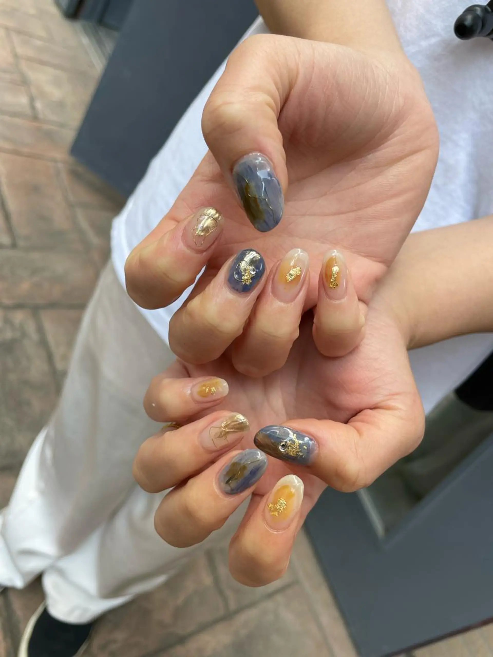 ネイル ニュアンスネイル ハンドネイル ROCCO nailのネイルデザイン