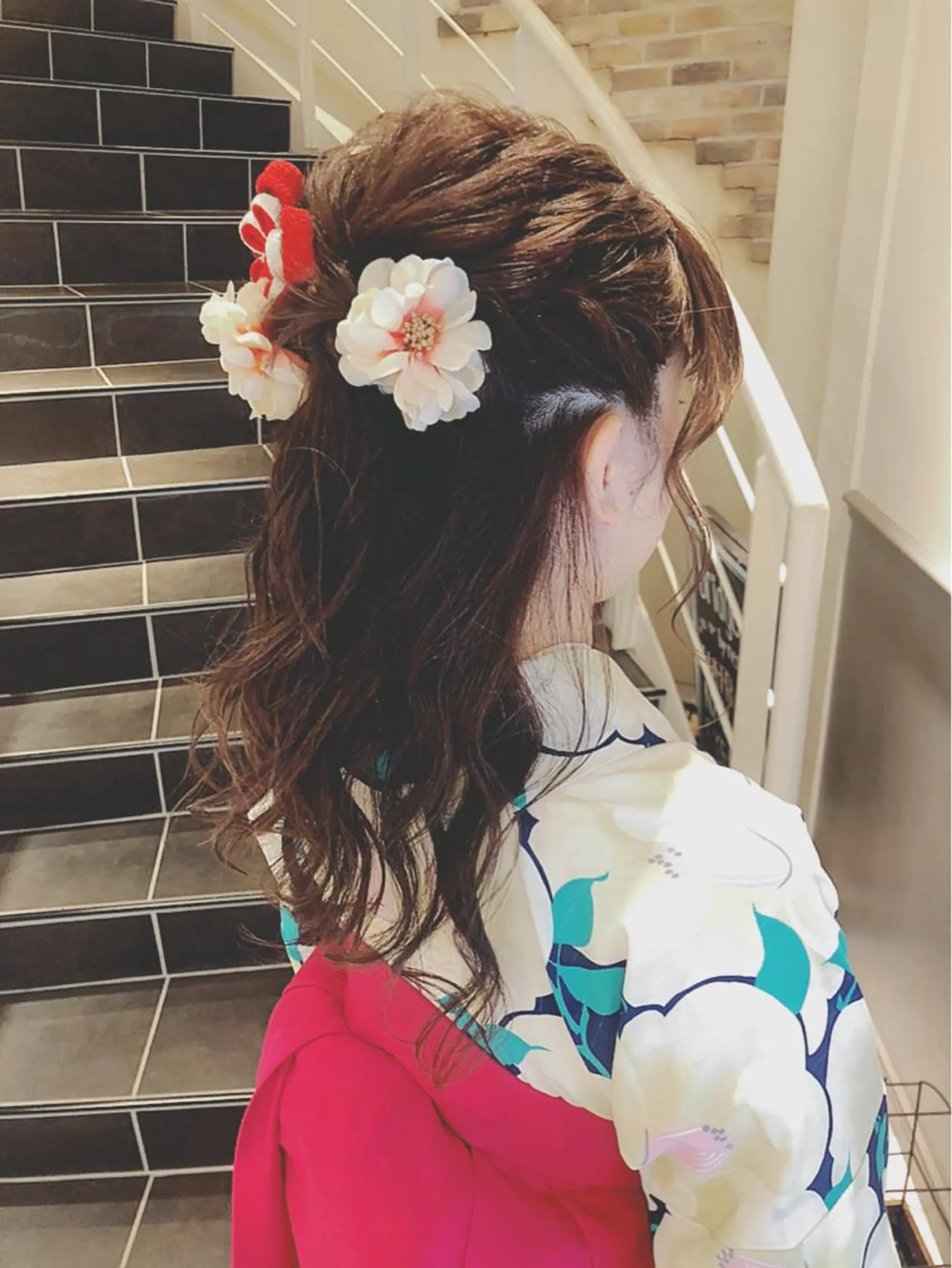 ヘアアレンジ ヘアセット MeL 横浜/ ＭＩＨＯのヘアスタイル
