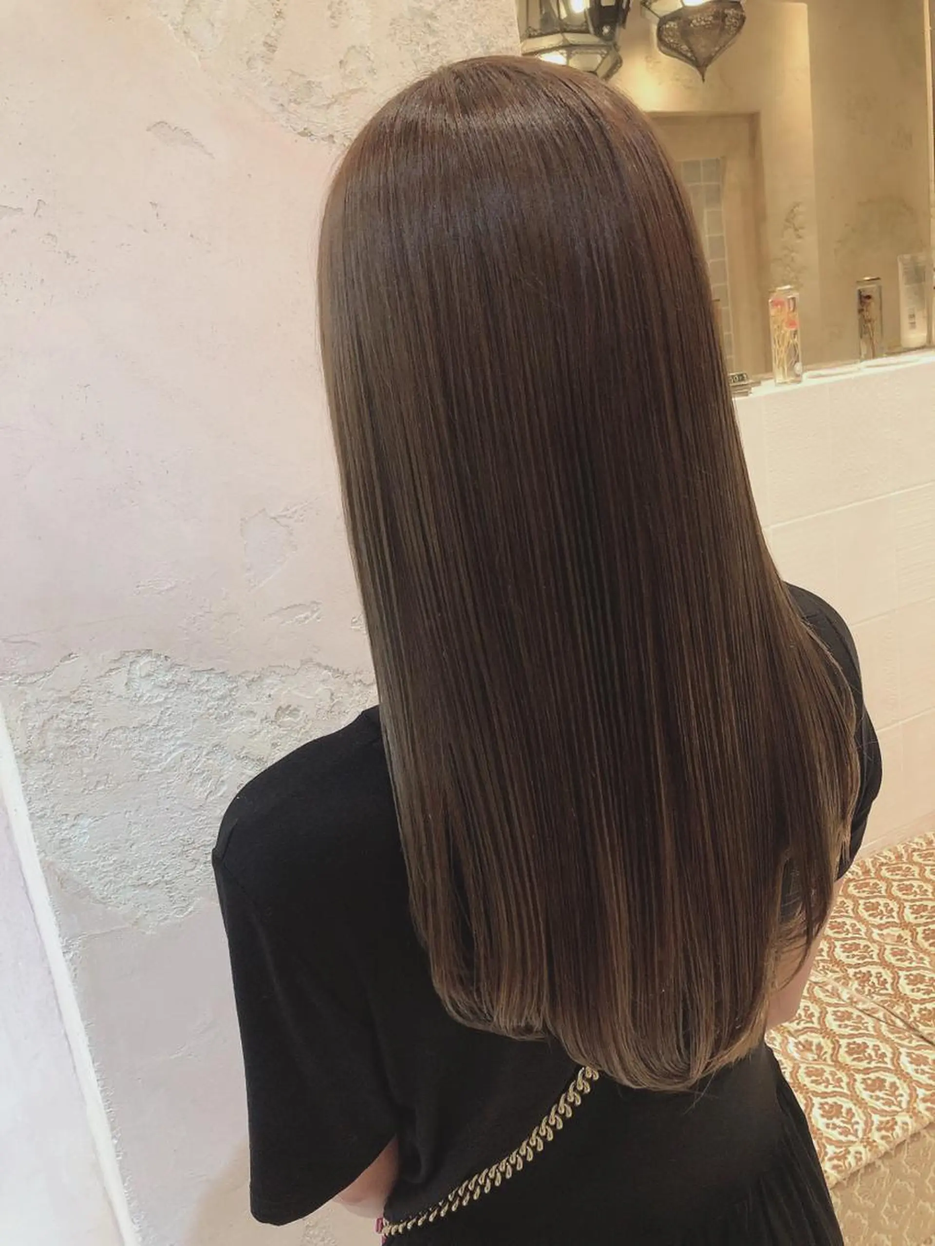 セミロング カット ヘアカラー トリートメント ボンドストーリーノヴァ所属・❣️小顔・髪質改善 ❣️三浦正也のヘアスタイル