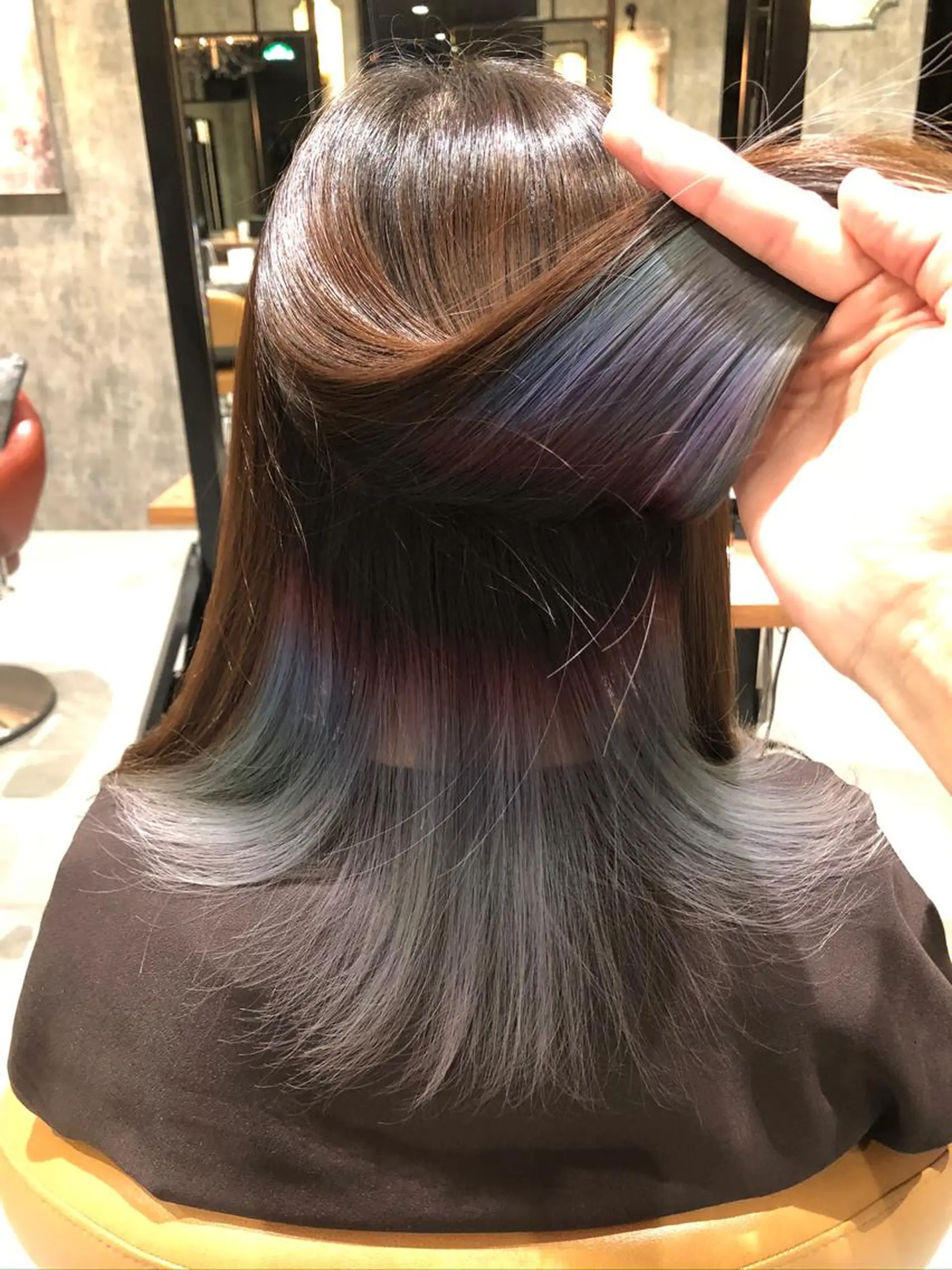 ミディアム ヘアカラー トリートメント 杉田 一浩のヘアスタイル