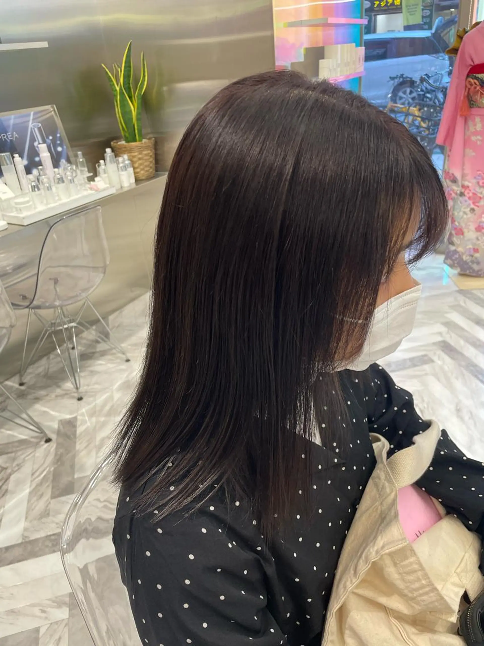 ミディアム カラー ヘアカラー 🧁はるひ/ ZEST八王子🟡のヘアスタイル