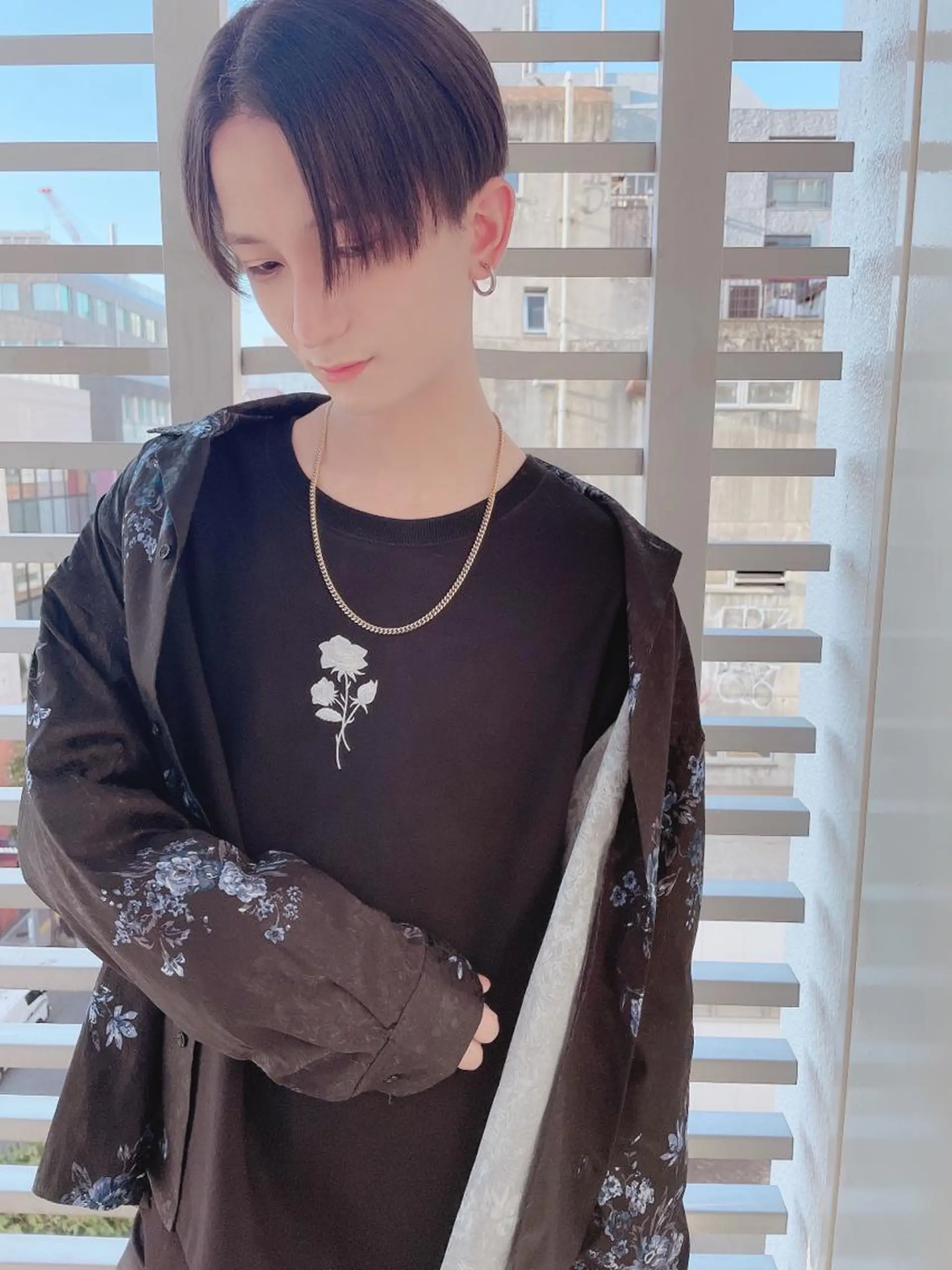 ショート カラー ヘアアレンジ メンズ カット ヘアカラー メンズZina代表 田端 麗治のヘアスタイル