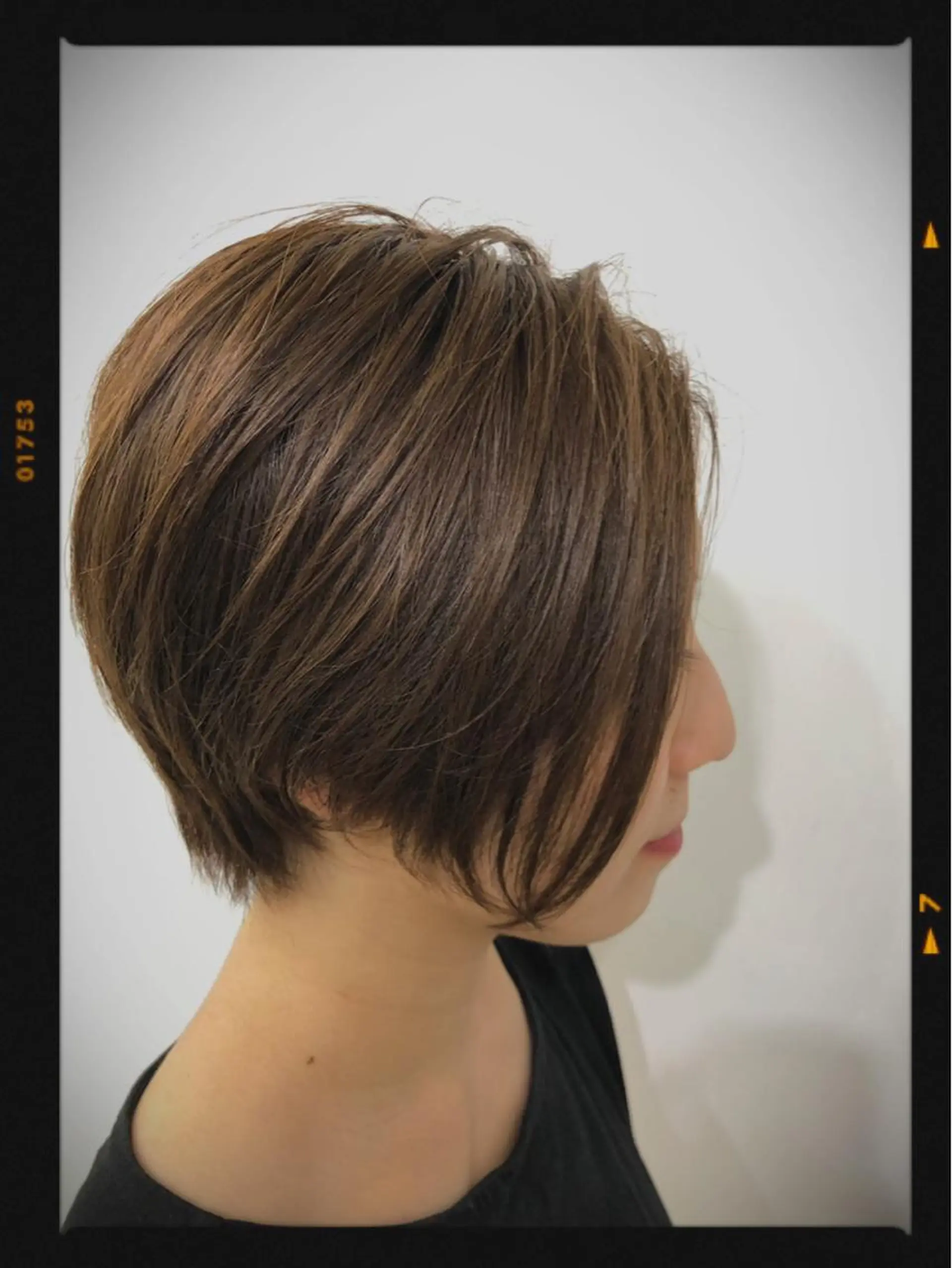 ショート カラー ブラウンカラー ラベンダーカラー ラベンダーブラウン 相武台ショート特化 💐川崎希💐のヘアスタイル