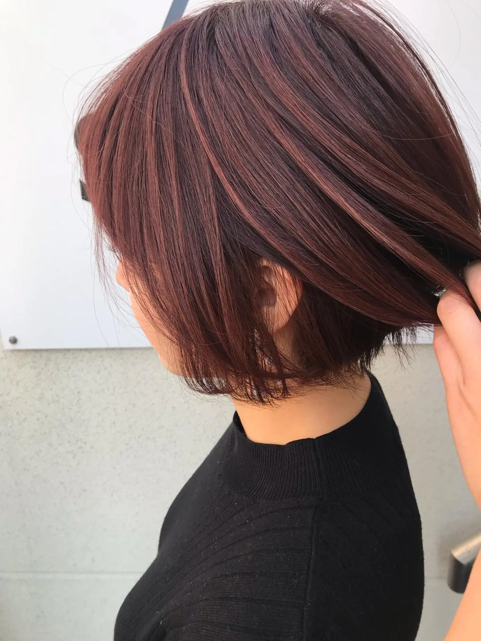 ショート カラー ヘアアレンジ 小野 かなこのヘアスタイル
