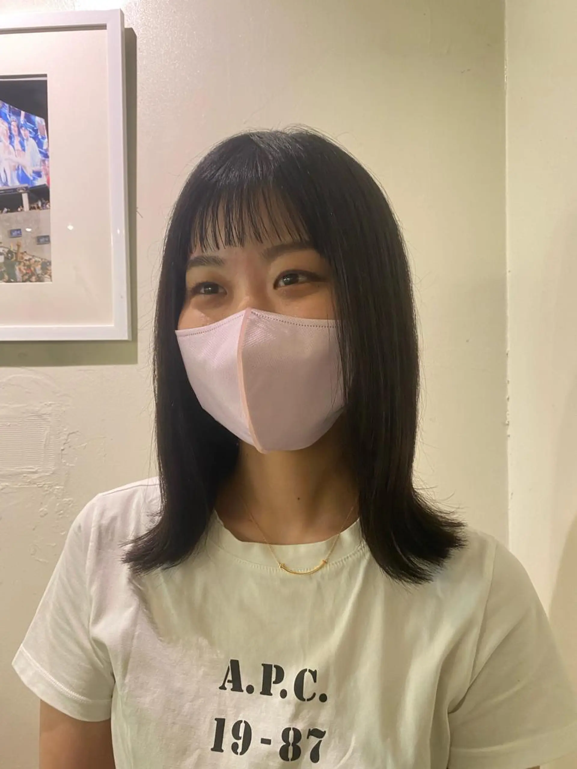 ミディアム カラー カット ヘアカラー les baladins du miroir所属・🍃YURI 🍃のヘアスタイル