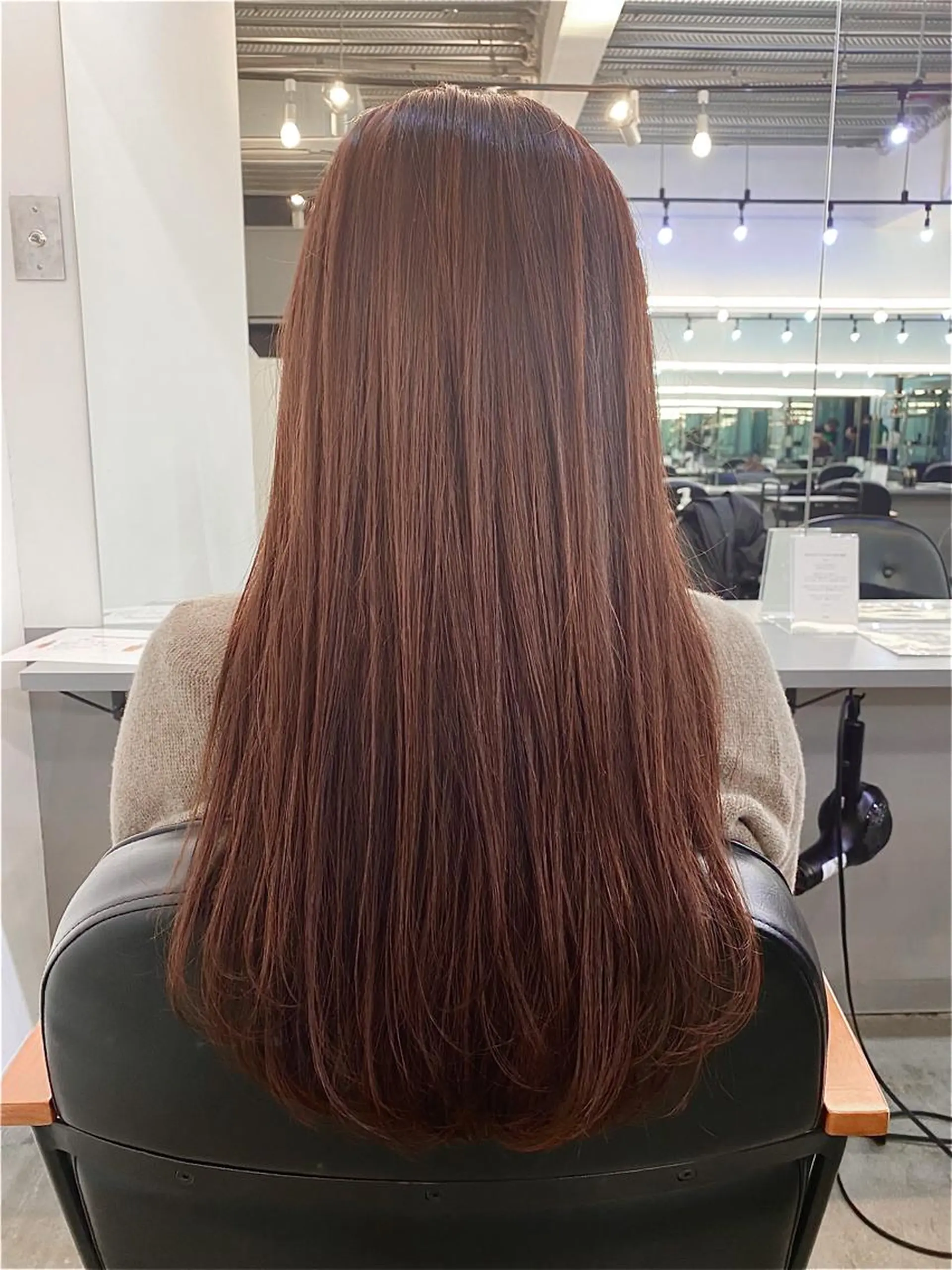 ロング カラー アッシュ アッシュブラウン ブラウンカラー レッドカラー デザインカラー/ 火ノ見🪡のヘアスタイル