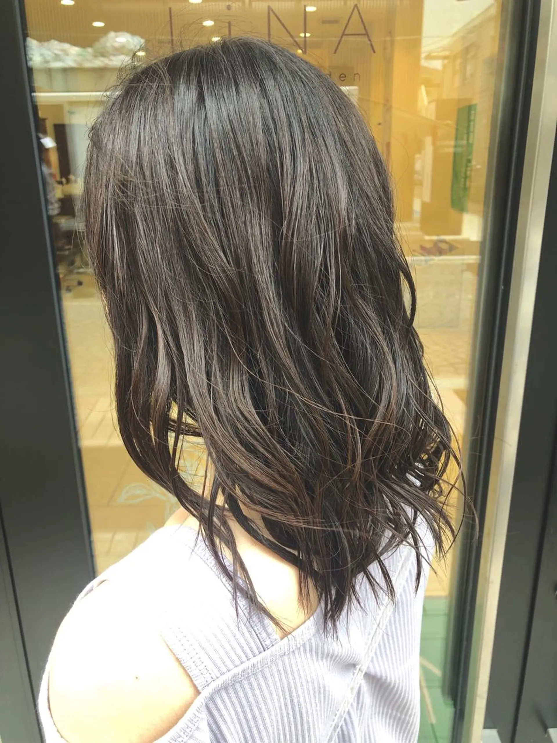 セミロング カラー 🩵ANELA東口 齋藤琴音💚のマツエク・マツパデザイン