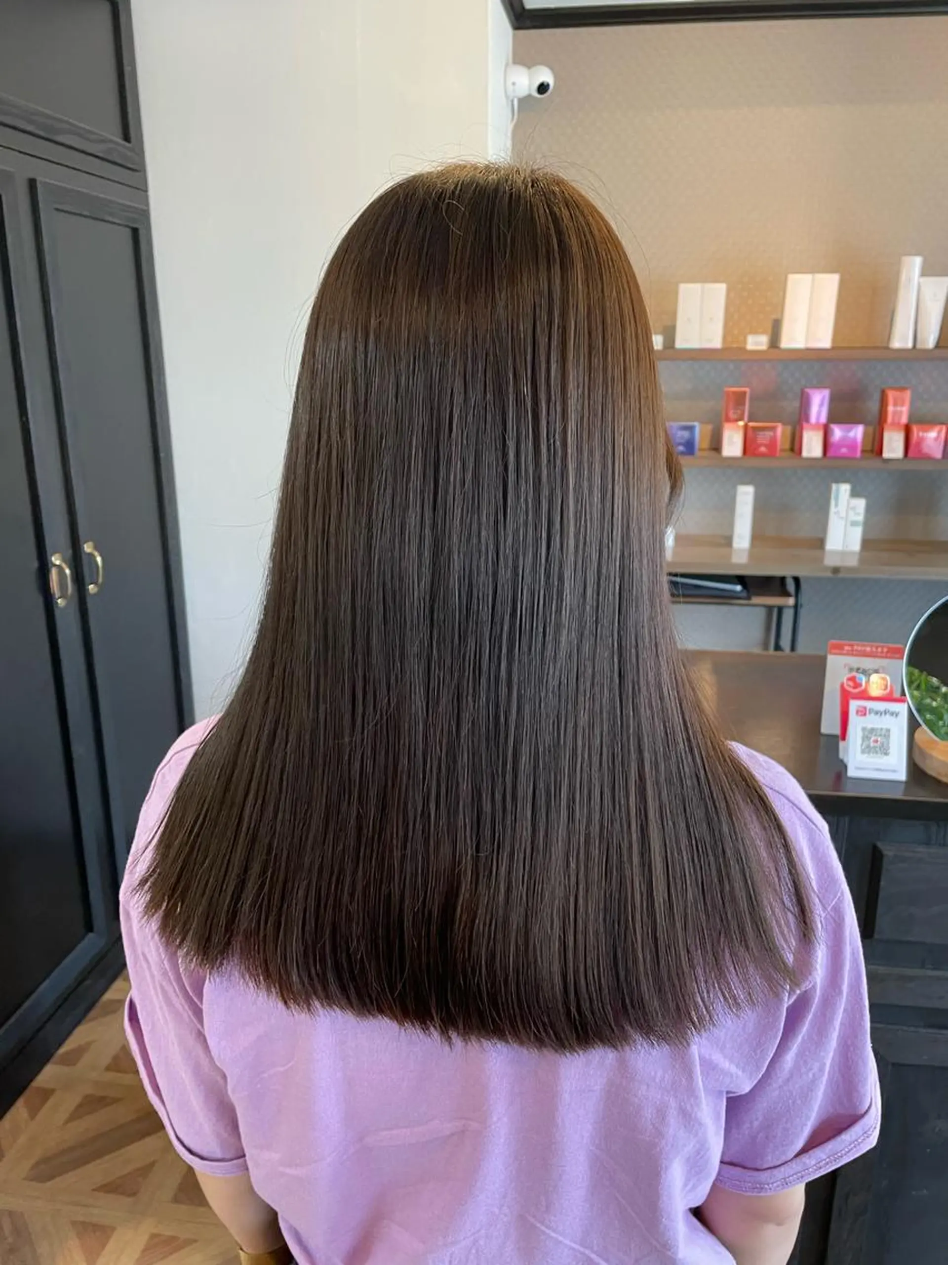 ロング カラー ヘアカラー トリートメント Ayaka ／ VISEOのヘアスタイル