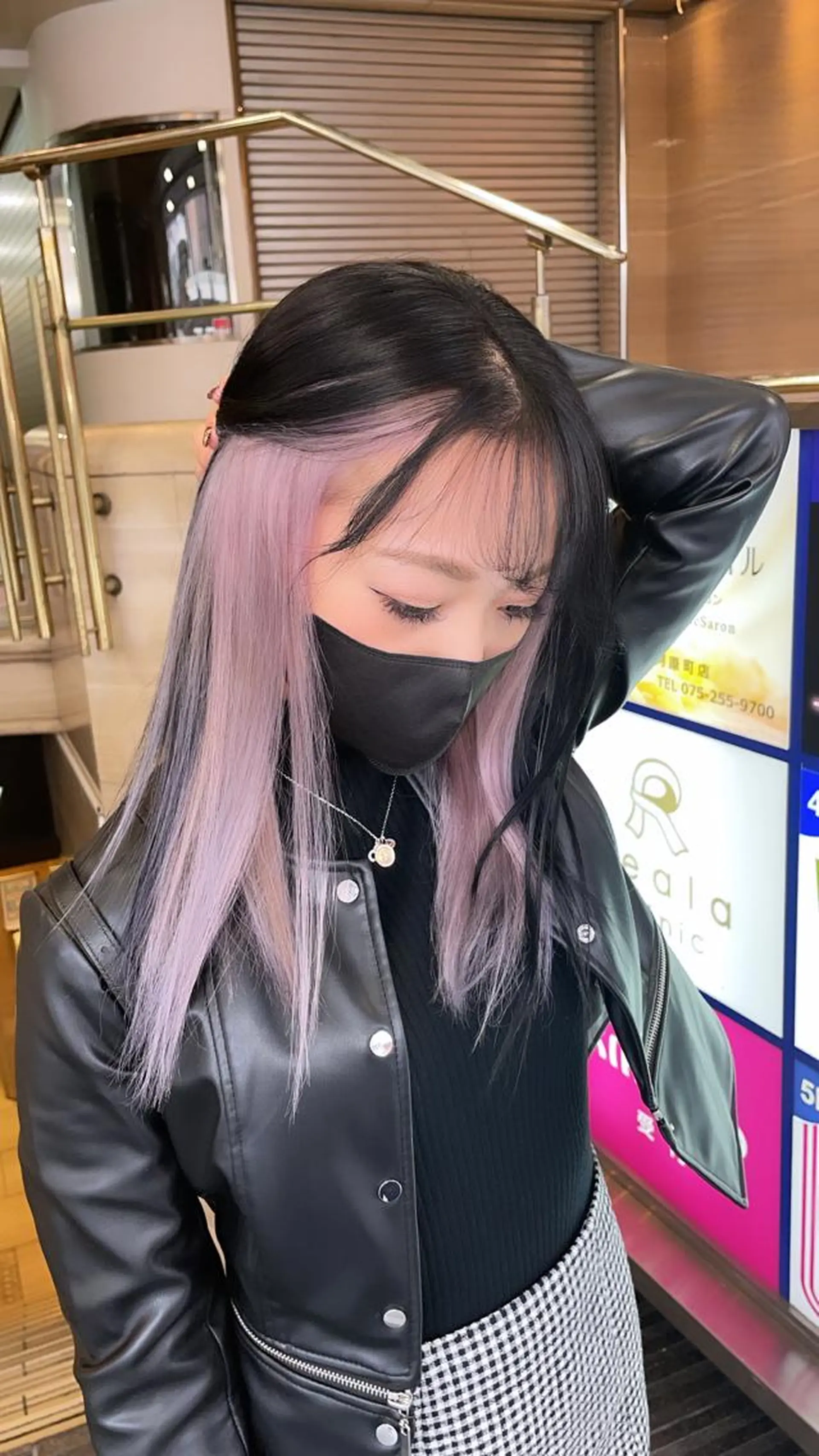 ロング ヘアカラー Selene hair OSAKAのヘアスタイル