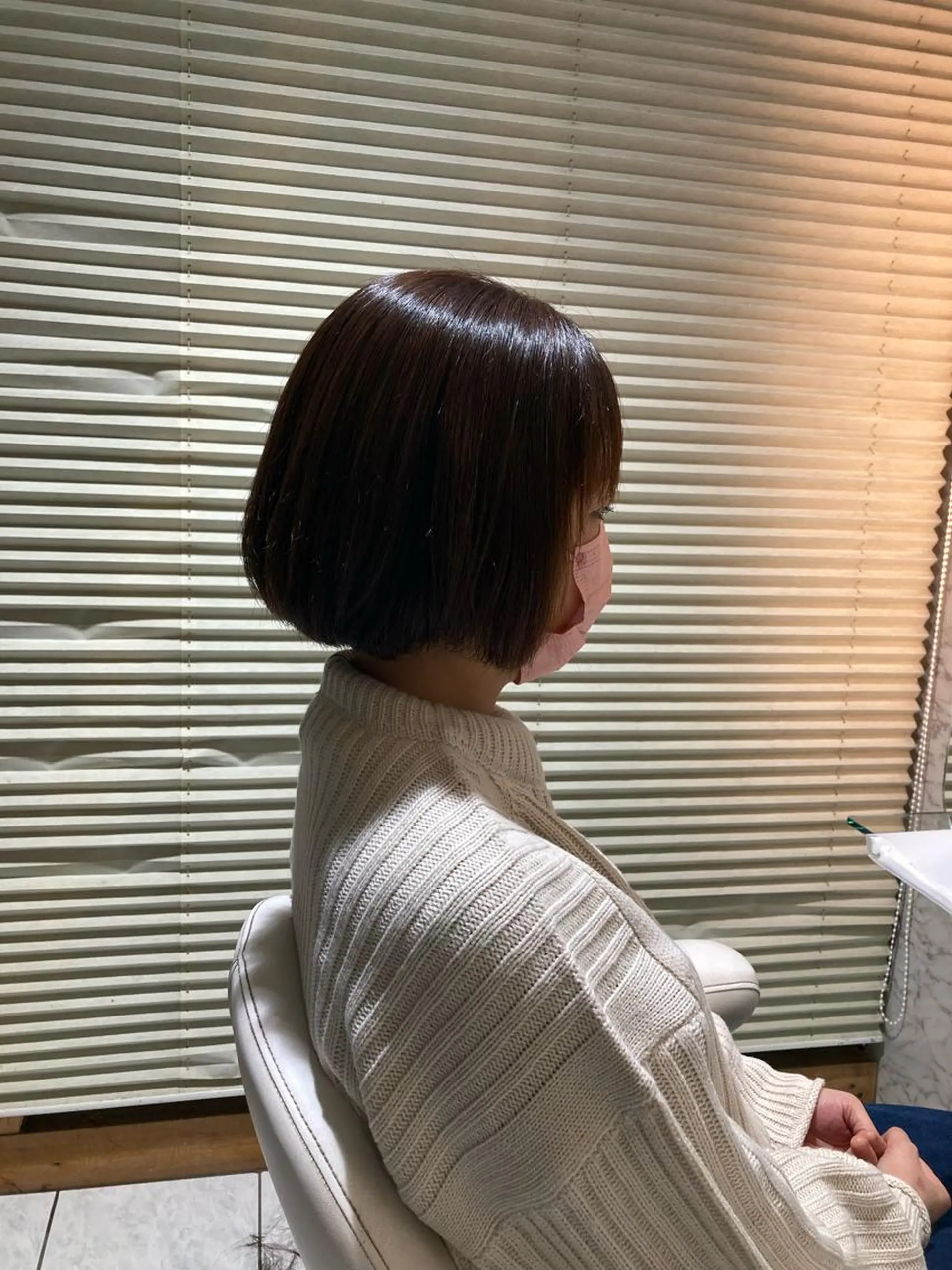 ショート 💎ボブ/似合わせの 達人/縮毛矯正/畔上のヘアスタイル