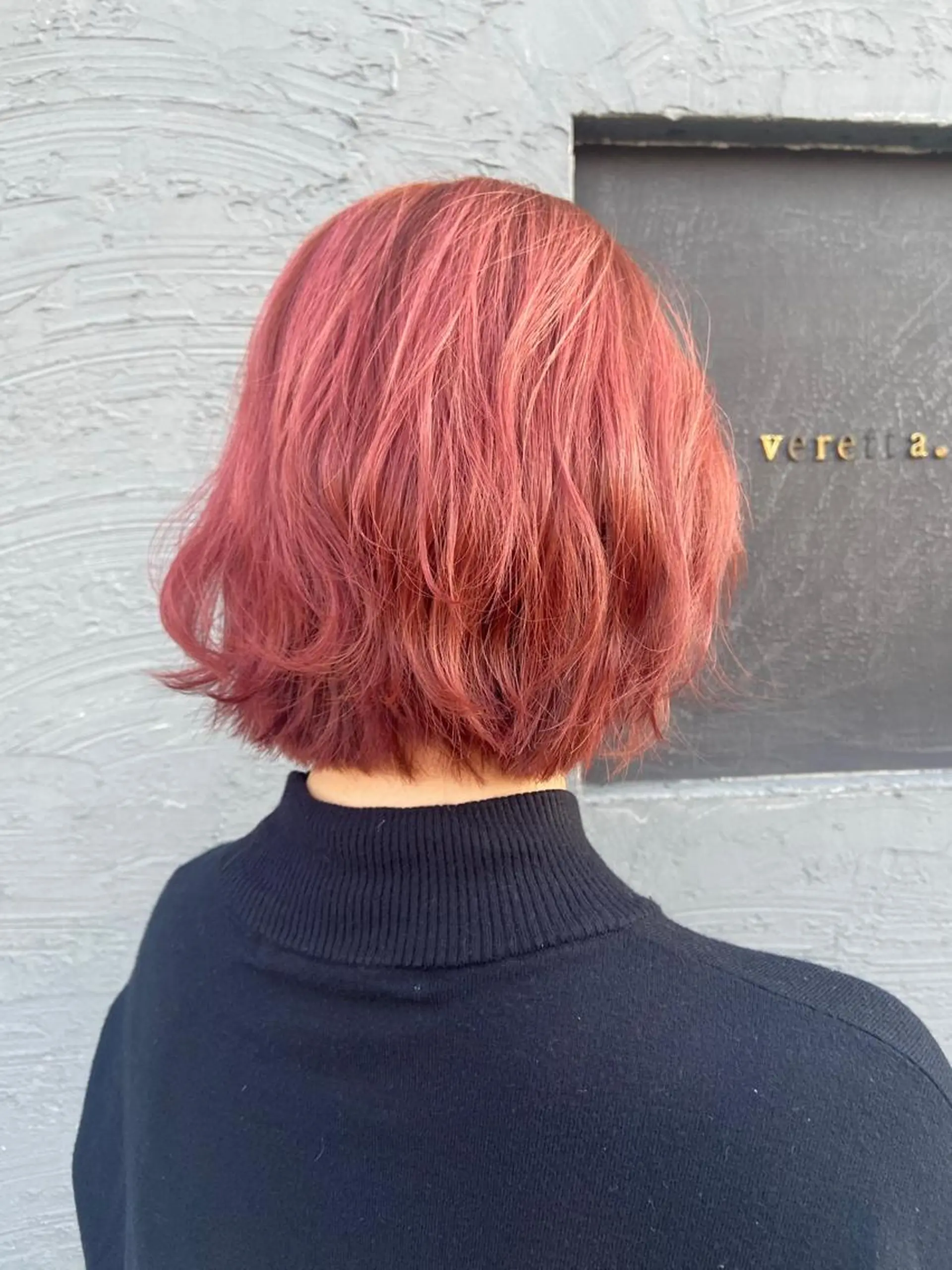 カラー 馬場 瑞穂のヘアスタイル