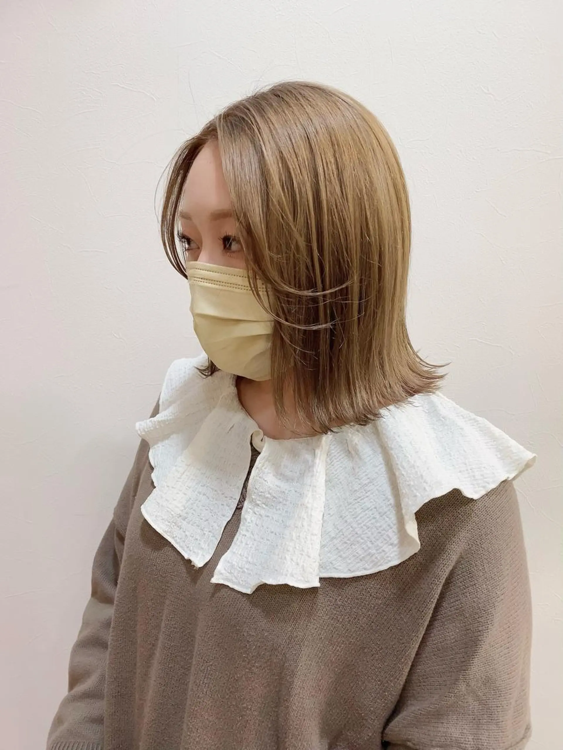 ミディアム カラー ノーブル美容室イオン高橋店所属・鈴木 純子のヘアスタイル