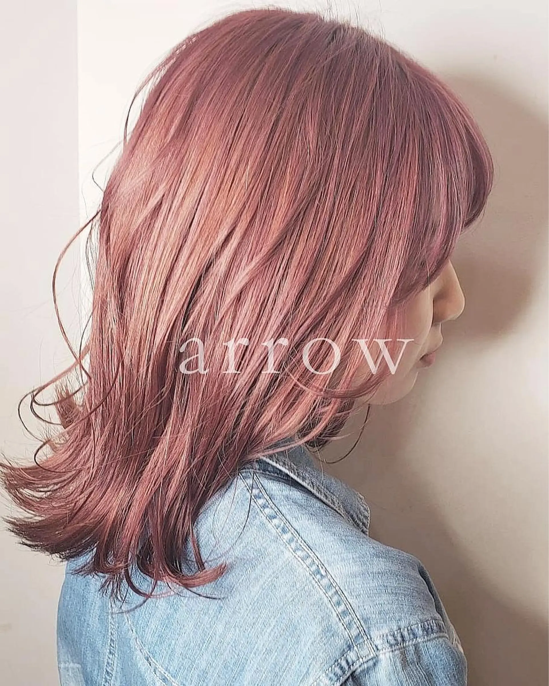 ミディアム カラー arrow🖤 もえみのヘアスタイル