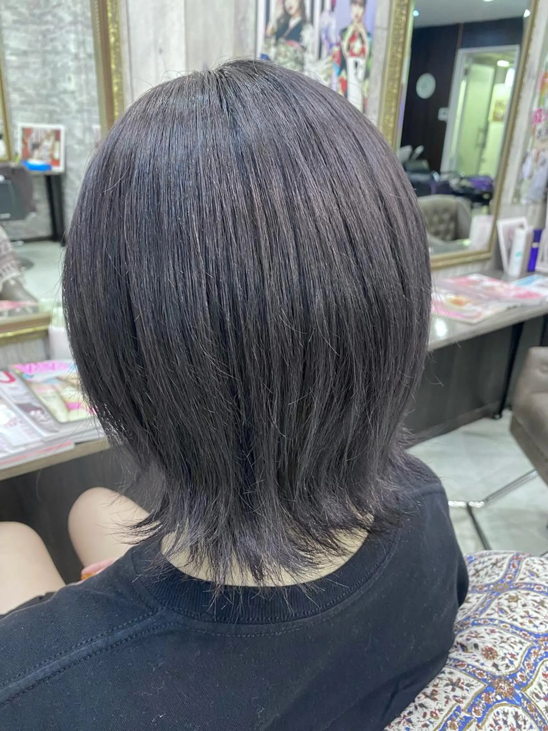 ショート ヘアカラー トリートメント 土屋朱理/ Doukeshiのヘアスタイル