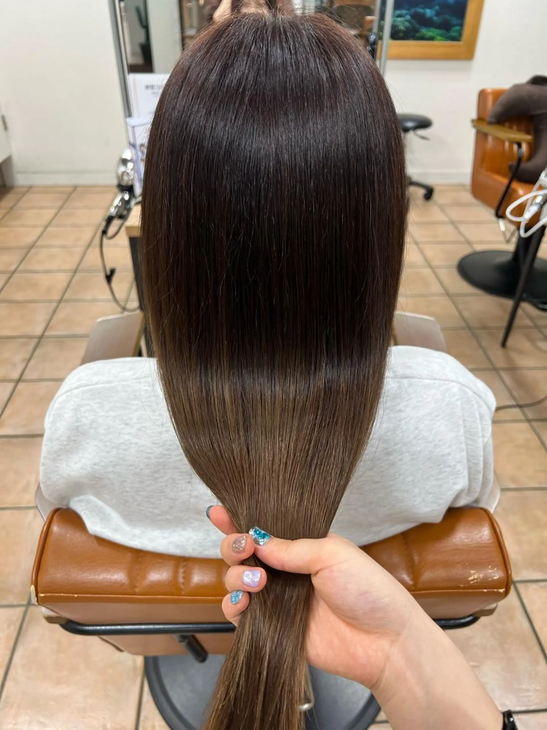 ロング パーマ plaatje 橋本店所属・plaatje🌿 moeのヘアスタイル