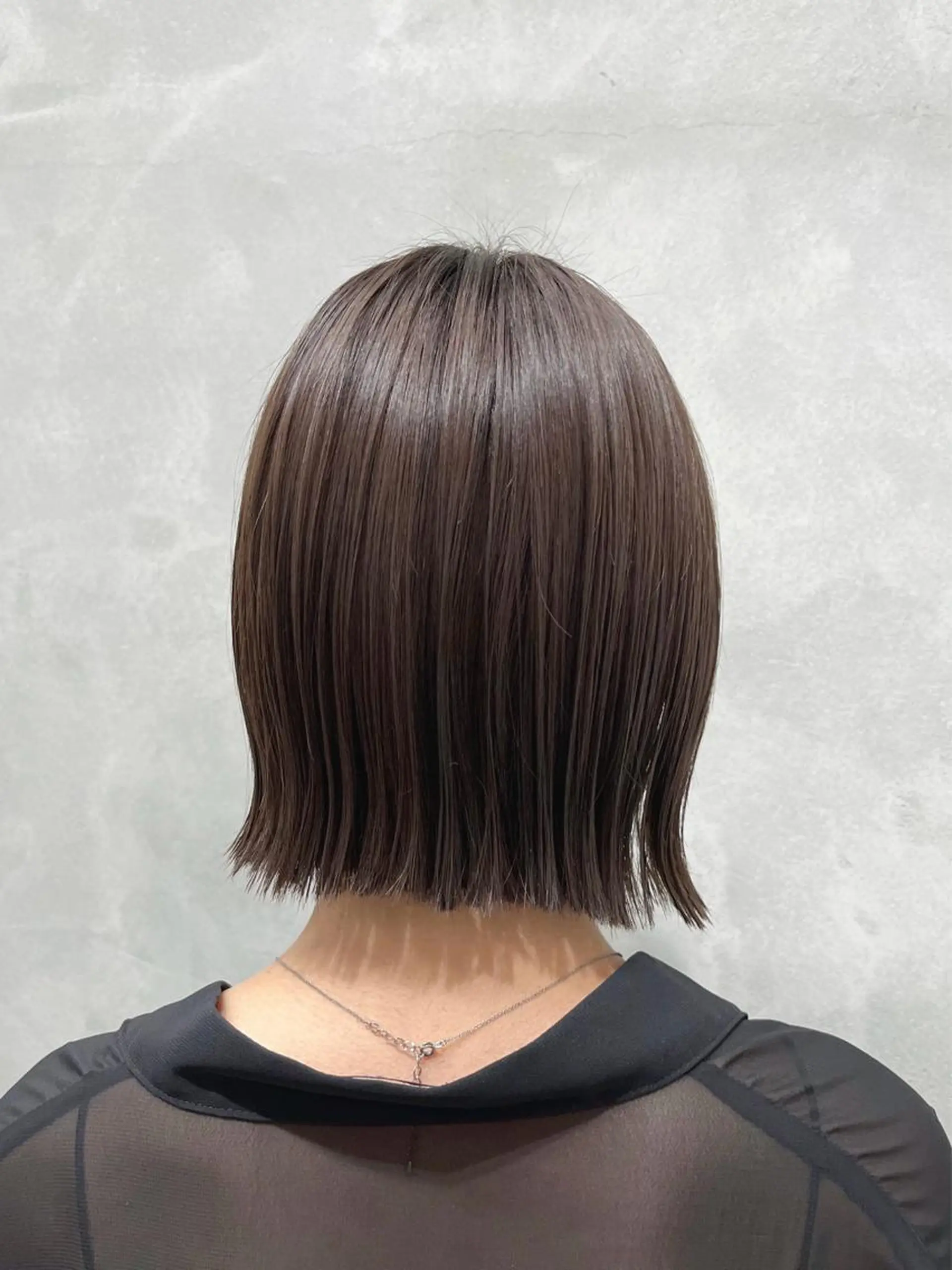 ショート カラー 透明感カラー グレージュ ラベンダーカラー ラベンダーグレージュ ラベンダーグレー カット ヘアカラー トリートメント 山本 佳奈のヘアスタイル