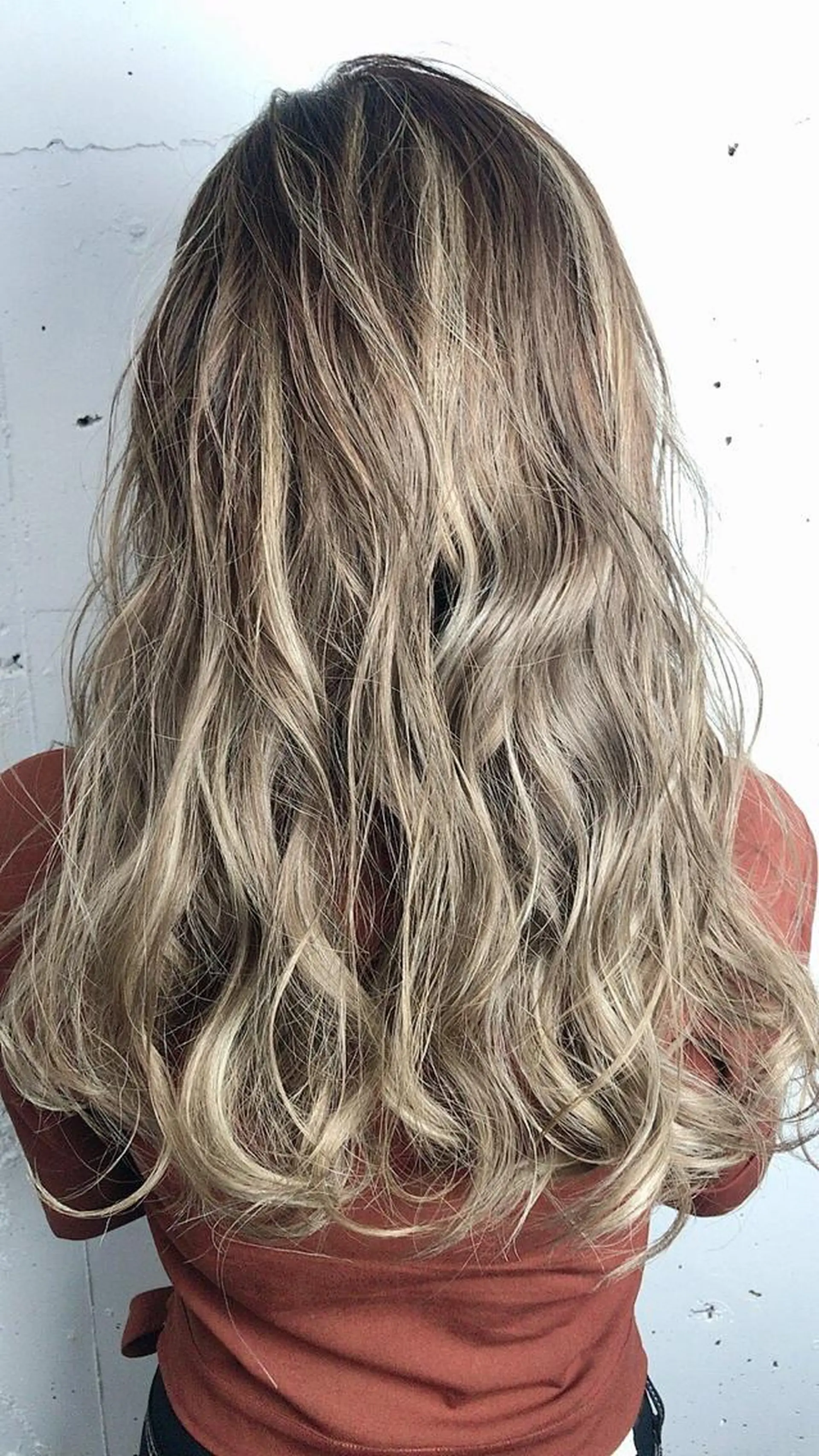 ロング 家田 竜のヘアスタイル