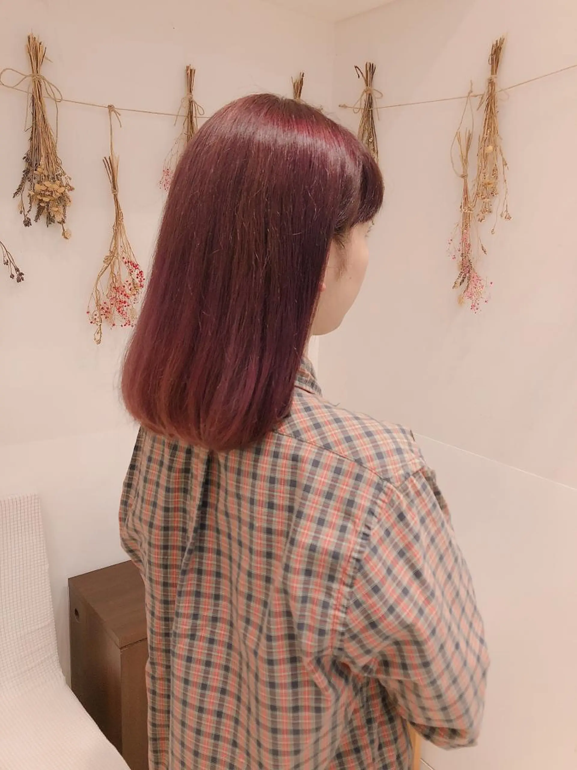 ミディアム カラー ピンクカラー はだゆうき @hadadan08のヘアスタイル