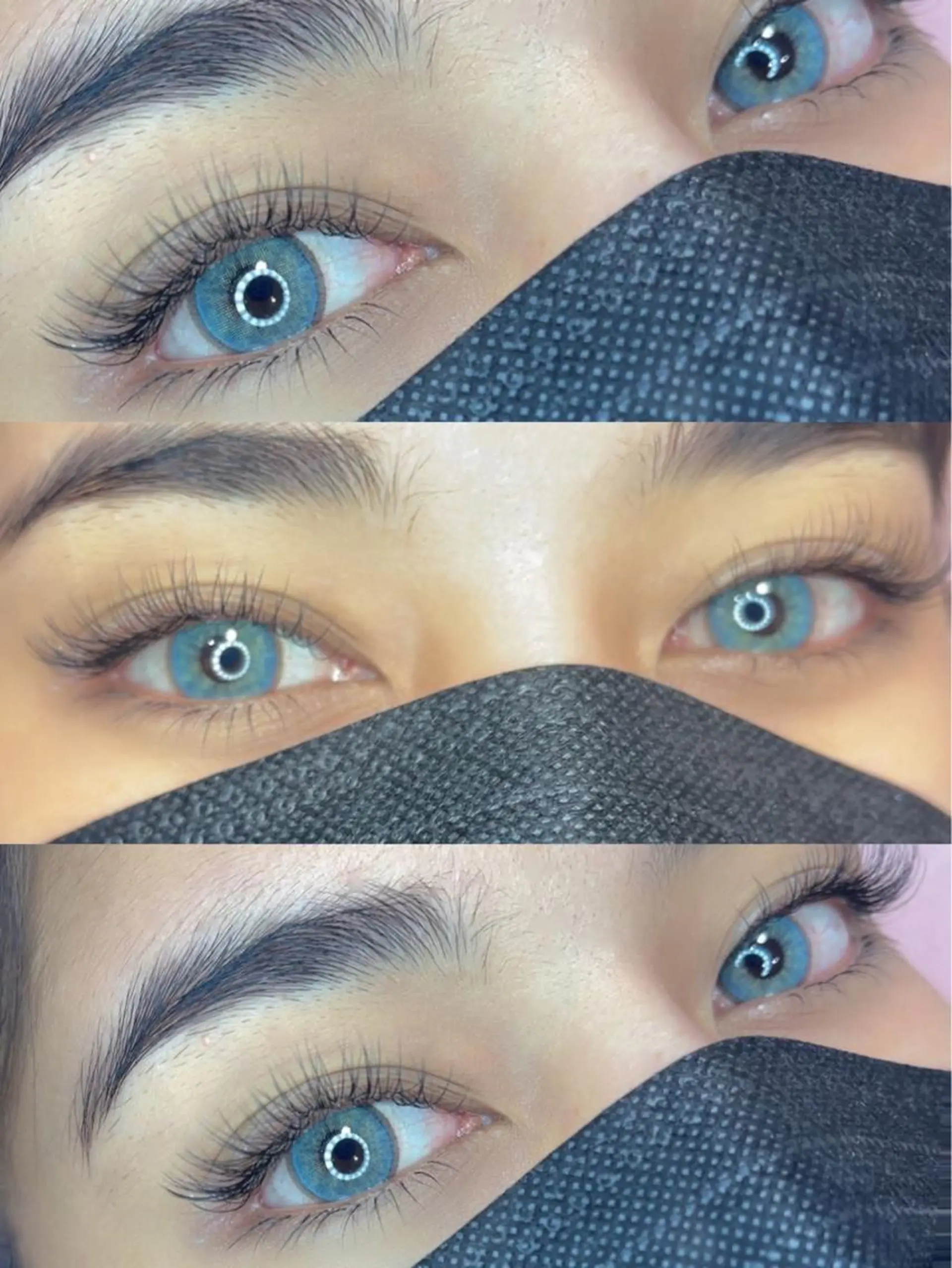 マツエク・マツパ フラットラッシュ 下まつげエクステ ∩_∩アオイ eye lashのマツエク・マツパデザイン