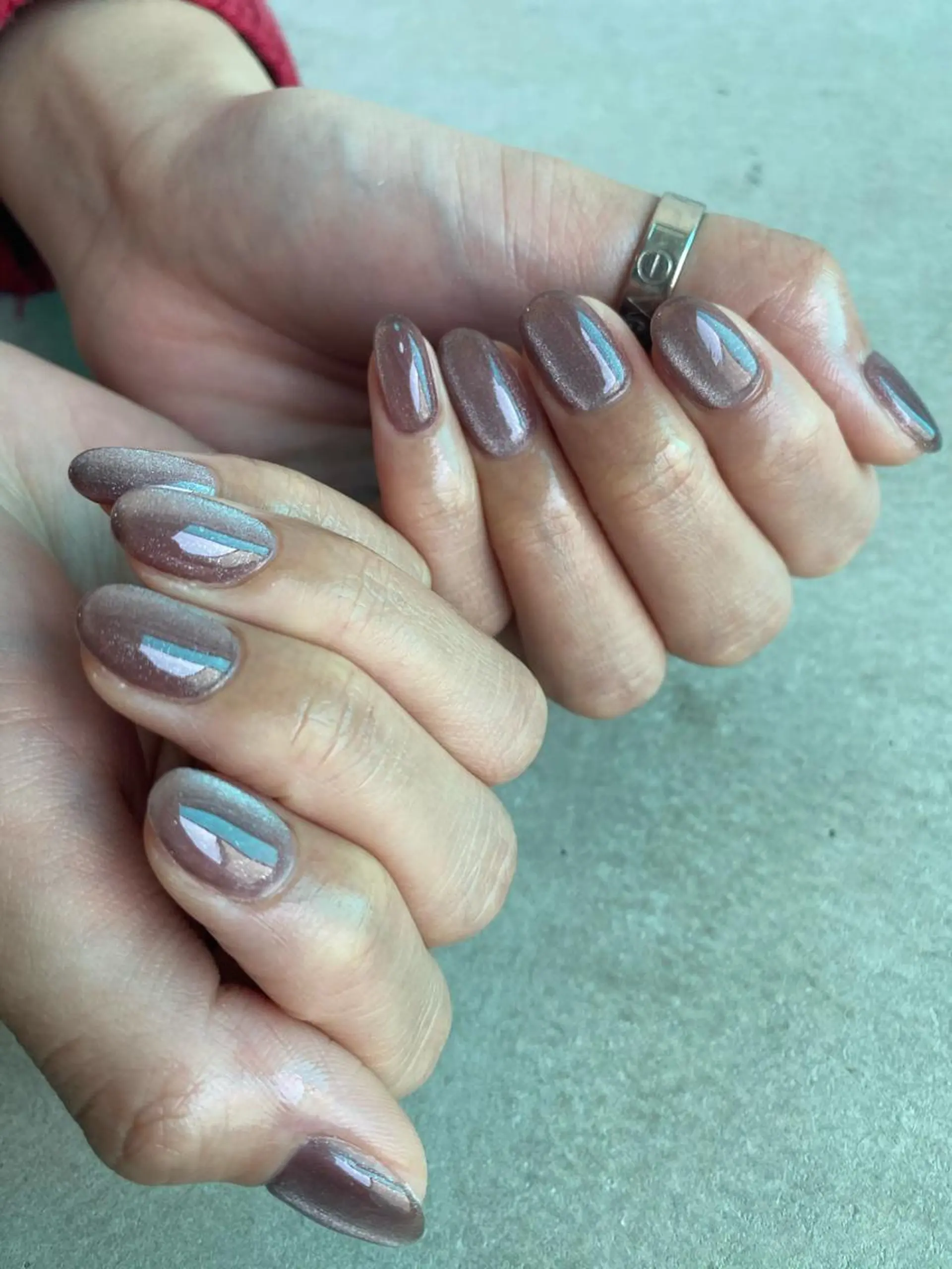 ネイル マグネットネイル ハンドネイル hyakutake itsumiのネイルデザイン