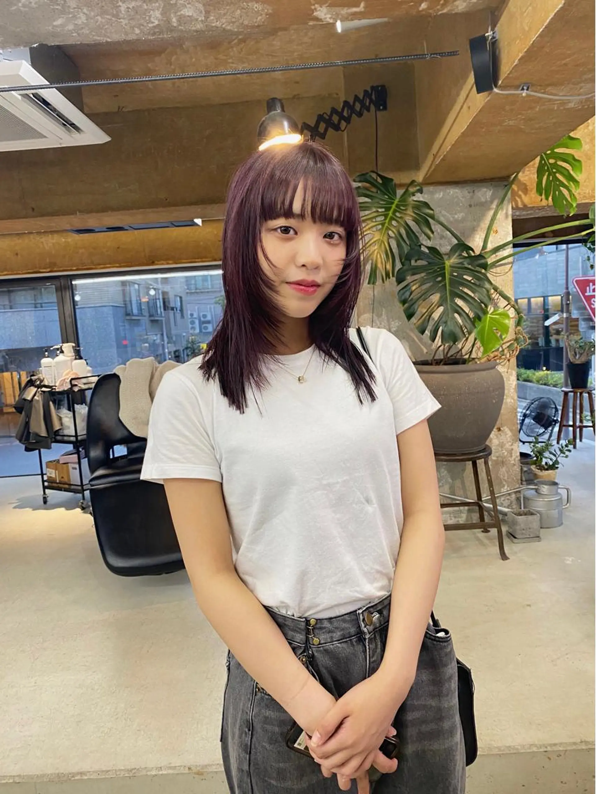 ミディアム カット ヘアカラー GATTACA所属・KEI gattacaのヘアスタイル