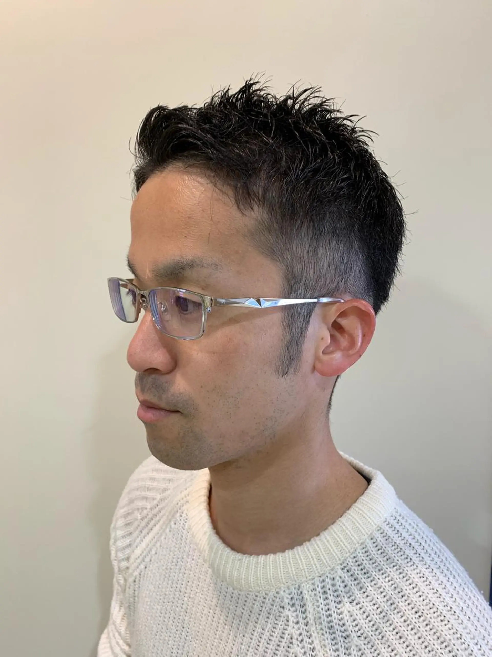 メンズ カット 西新/siohair 似合わせ/石尾刻矢のヘアスタイル