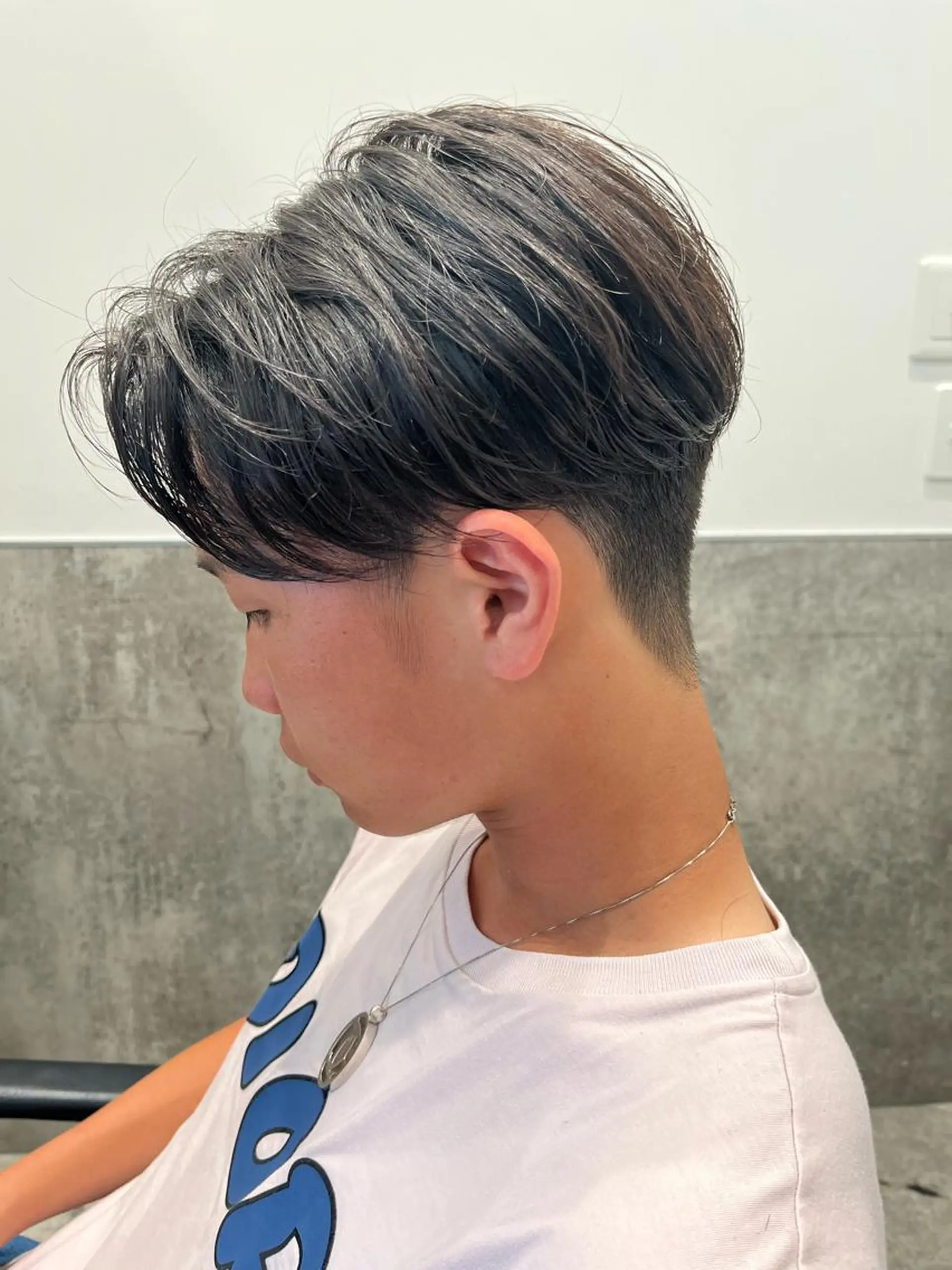 ショート パーマ カット パーマ 店舗移動します ご連絡くださいESAのヘアスタイル