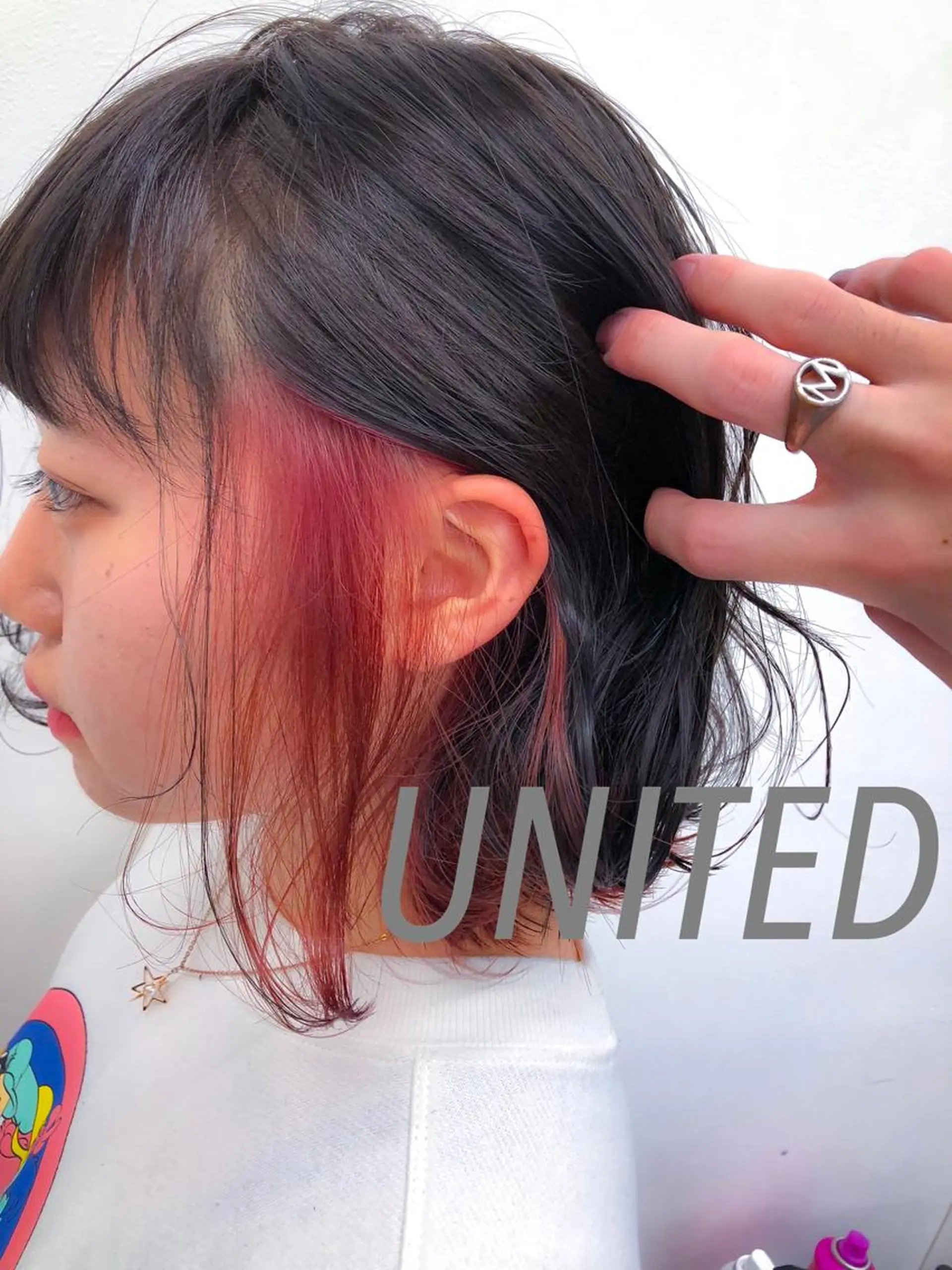 ミディアム カラー ヘアアレンジ ヘアカラー ヘッドスパ 💕STANCE 満足仕上げヒロキのヘアスタイル