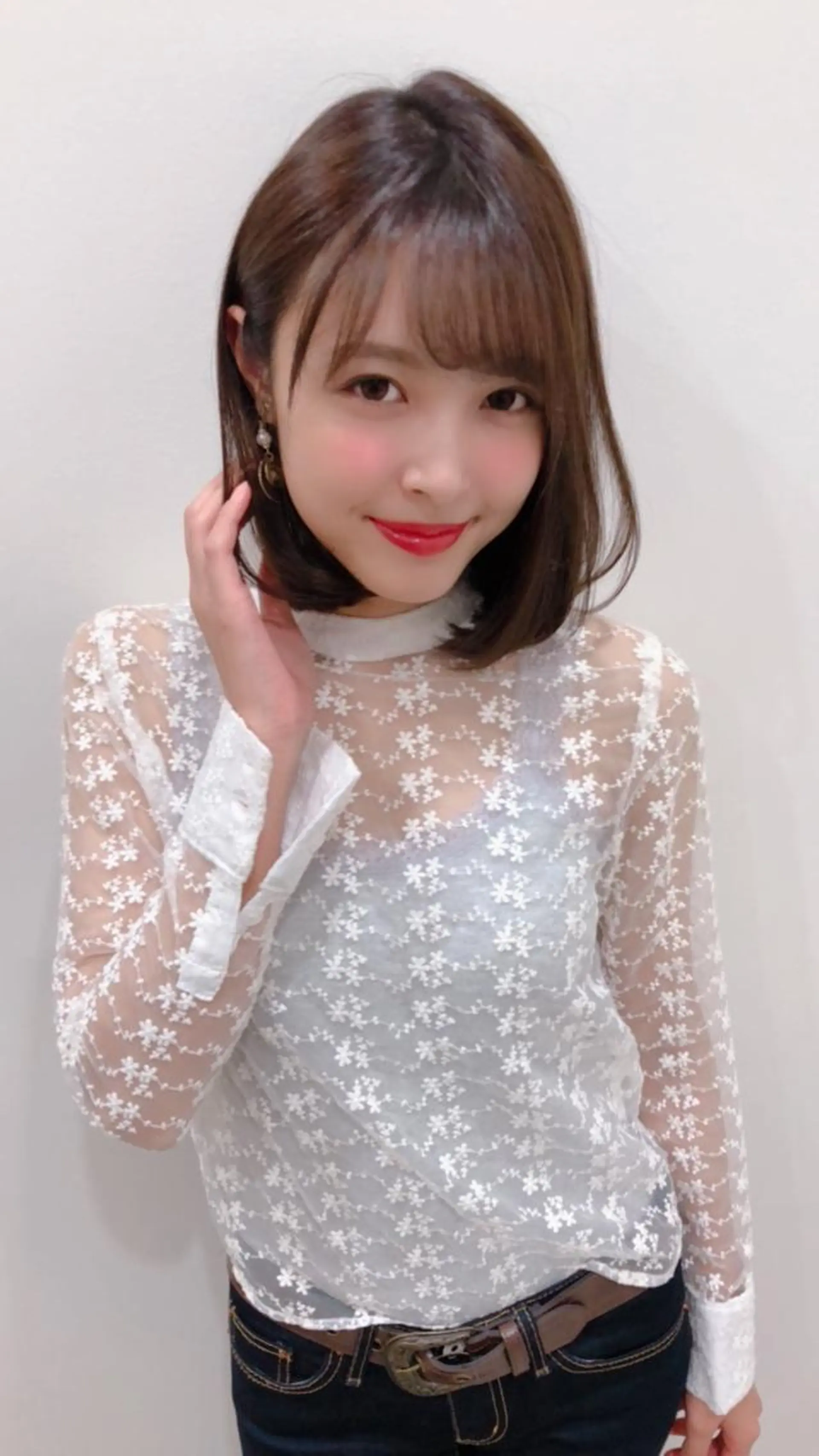 ミディアム カラー 女性が憧れる ショート/角田愛和のヘアスタイル