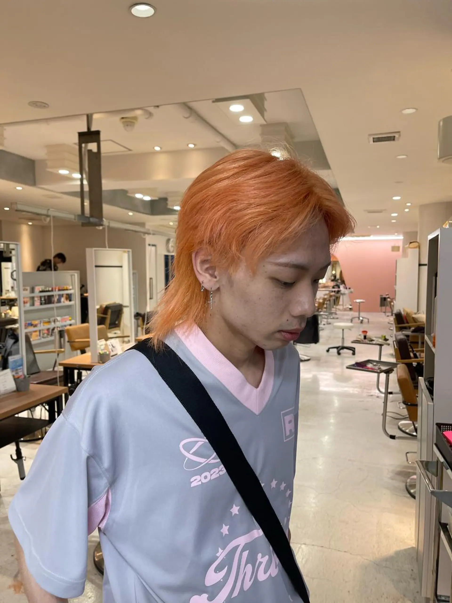 カラー ヘアカラー トリートメント lunty miichiのヘアスタイル