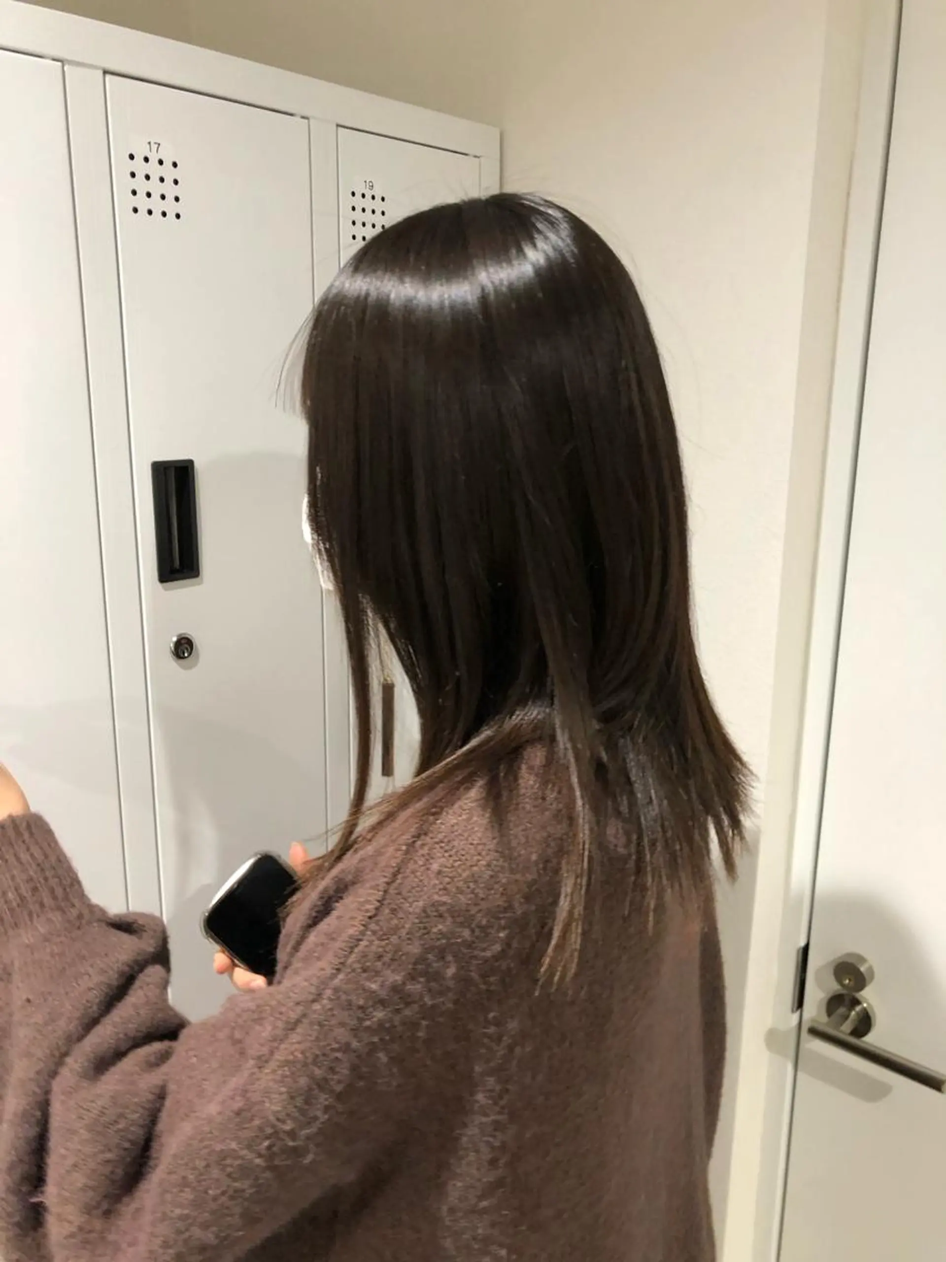 セミロング 高橋 かのんのヘアスタイル