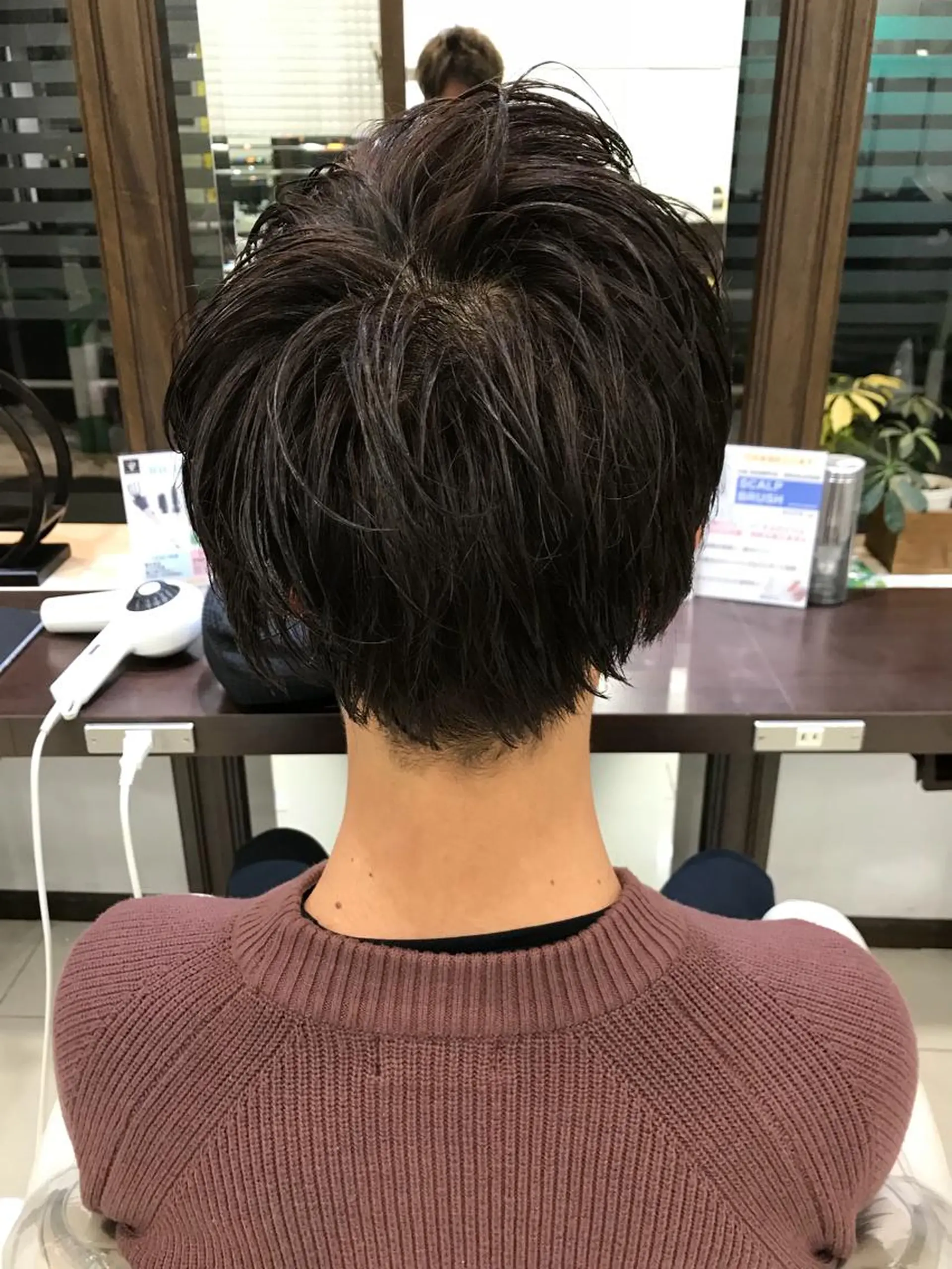 ショート 縮毛矯正/髪質改善 /韓国風　山川春輝のヘアスタイル