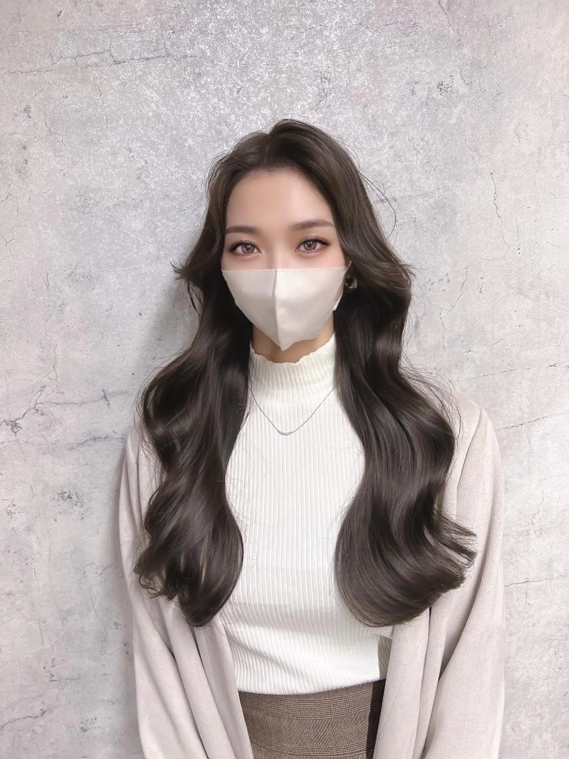 ロング カラー 【韓国くびれ】ヘア 💕田中将吾のヘアスタイル