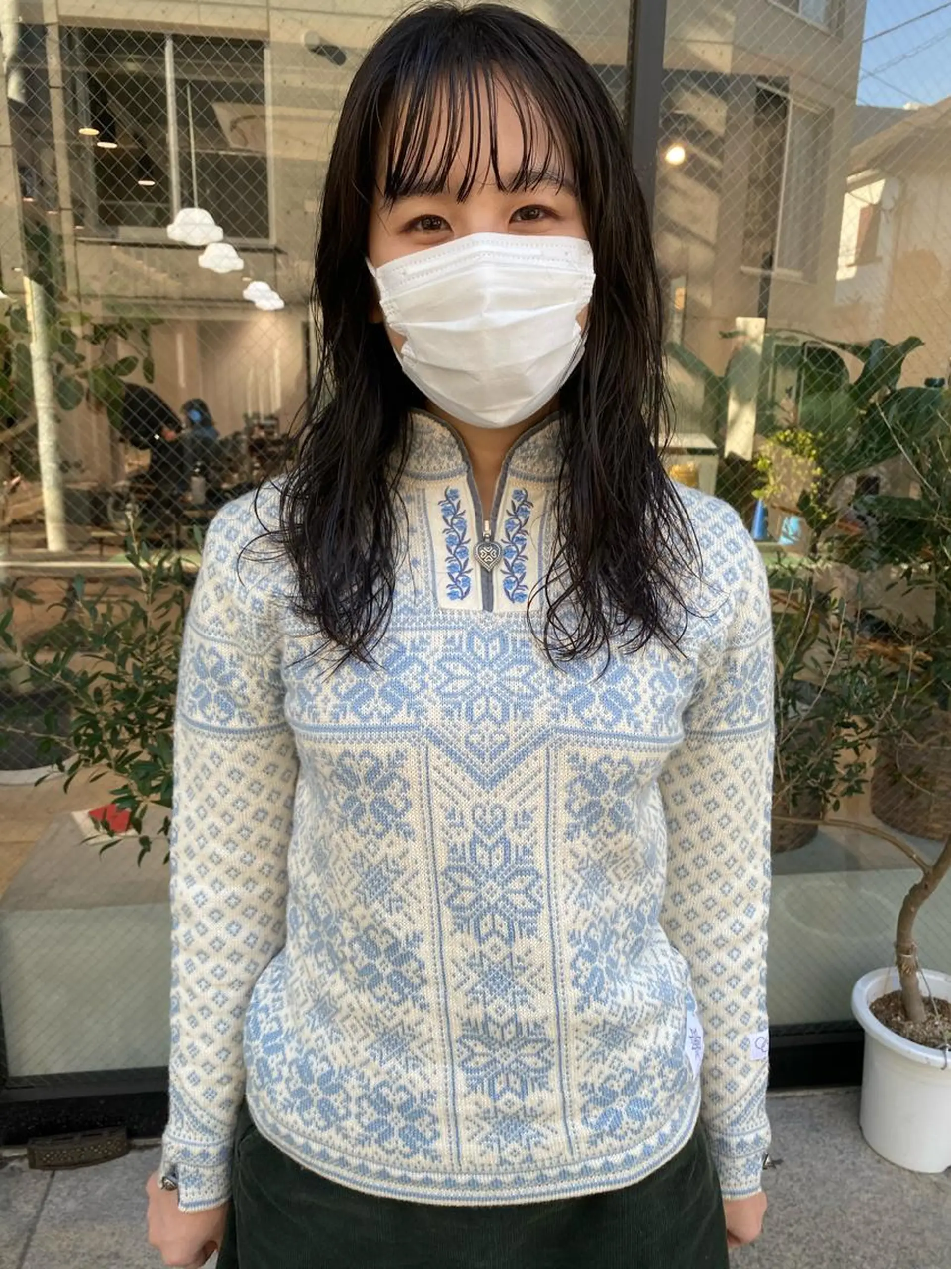 ロング カラー パーマ ヘアアレンジ ニュアンスパーマ パーマスタイル🔅 sayacaのヘアスタイル