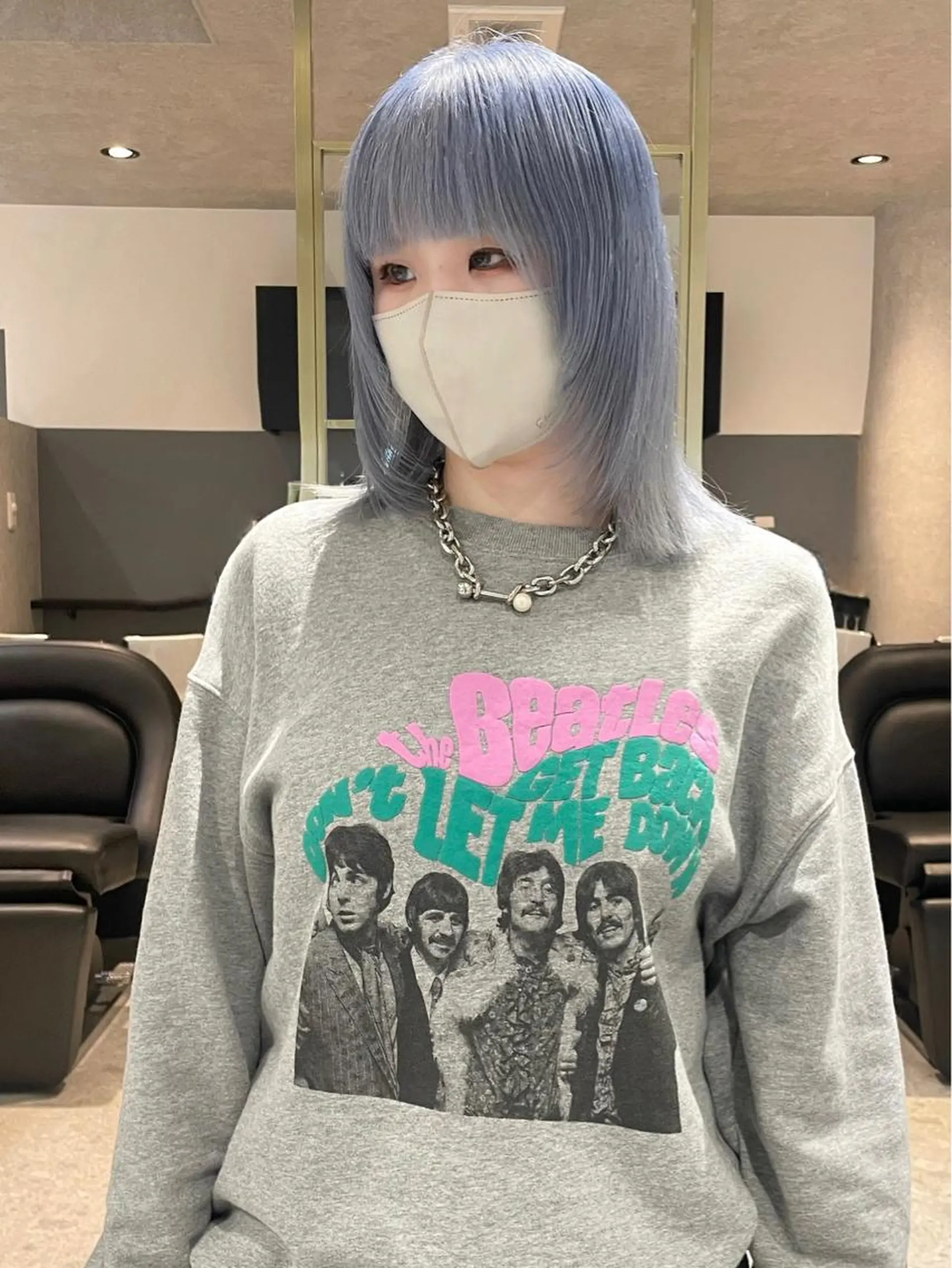 ミディアム AI TOKYO　S所属・mizuki 【韓国レイヤー】のヘアスタイル