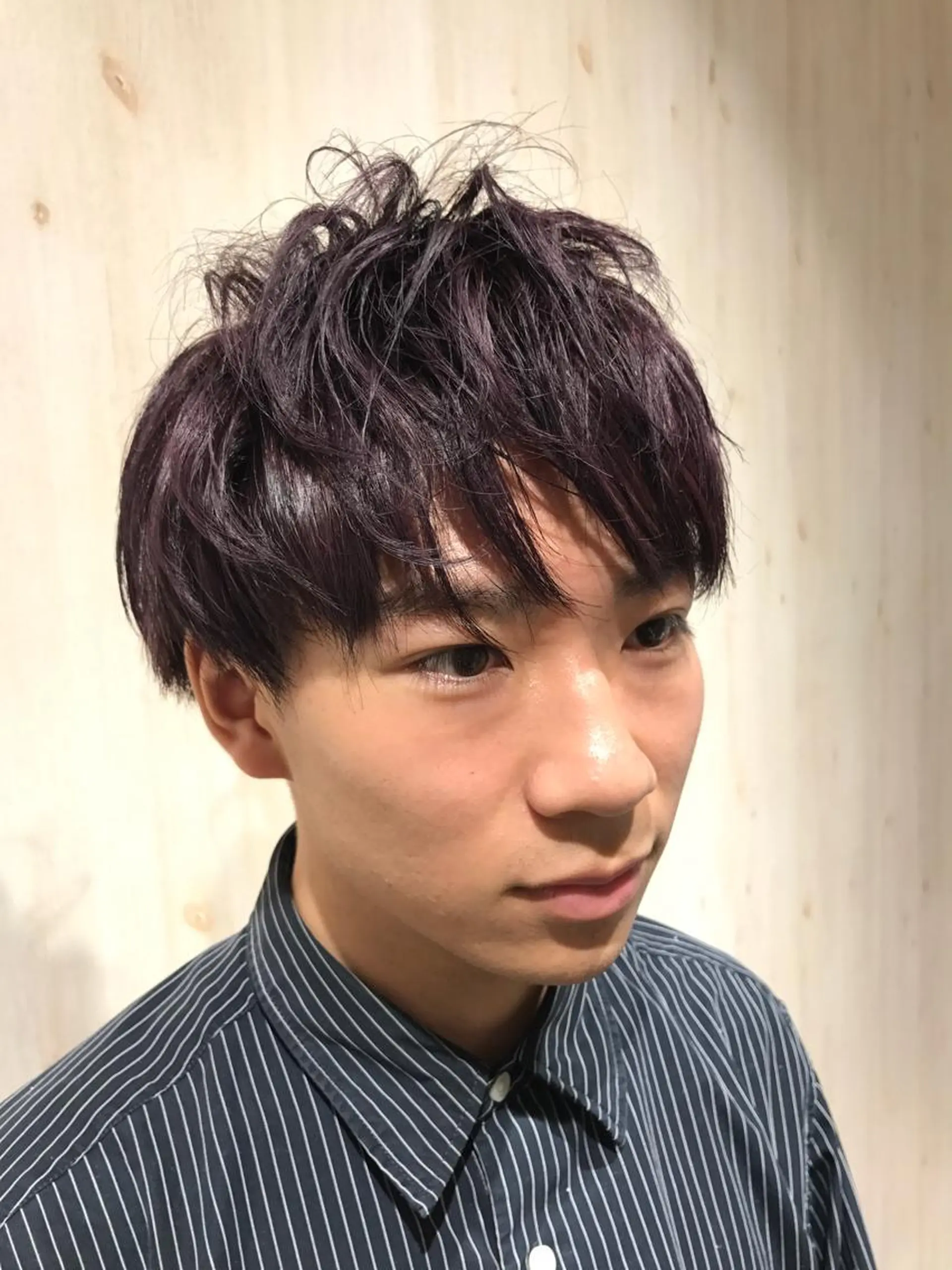 カラー バイオレットカラー Hair&Make EARTH 綾瀬店所属・EARTH岩楯 優貴のヘアスタイル