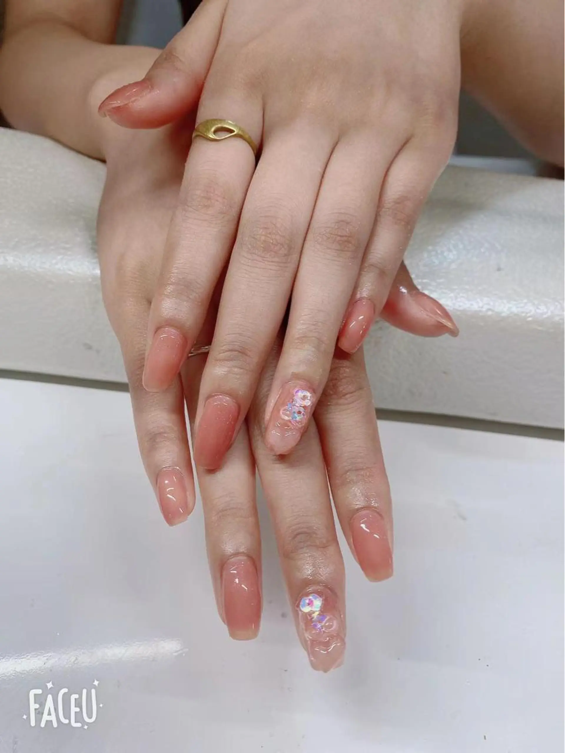 ネイル アートネイル クリアネイル シンプルネイル Jasmine nailsalon所属・ジャスミン ネイルサロンのネイルデザイン