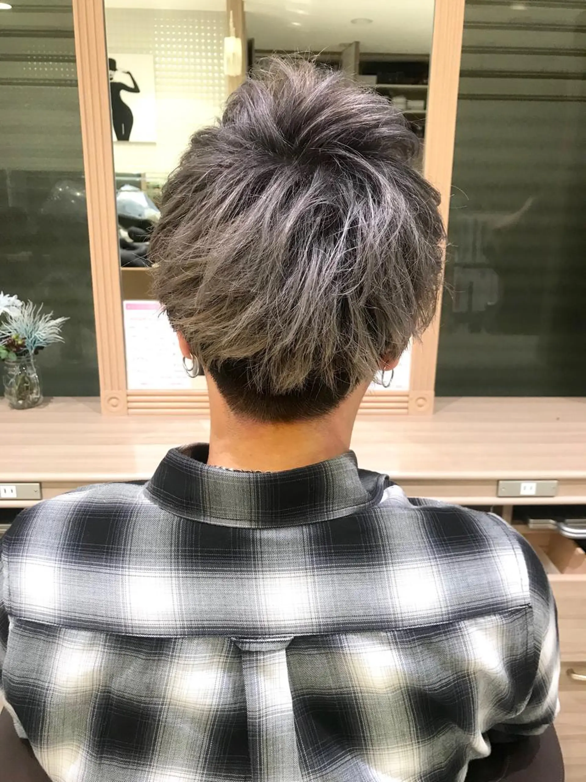 ショート 縮毛矯正/髪質改善 /韓国風　山川春輝のヘアスタイル