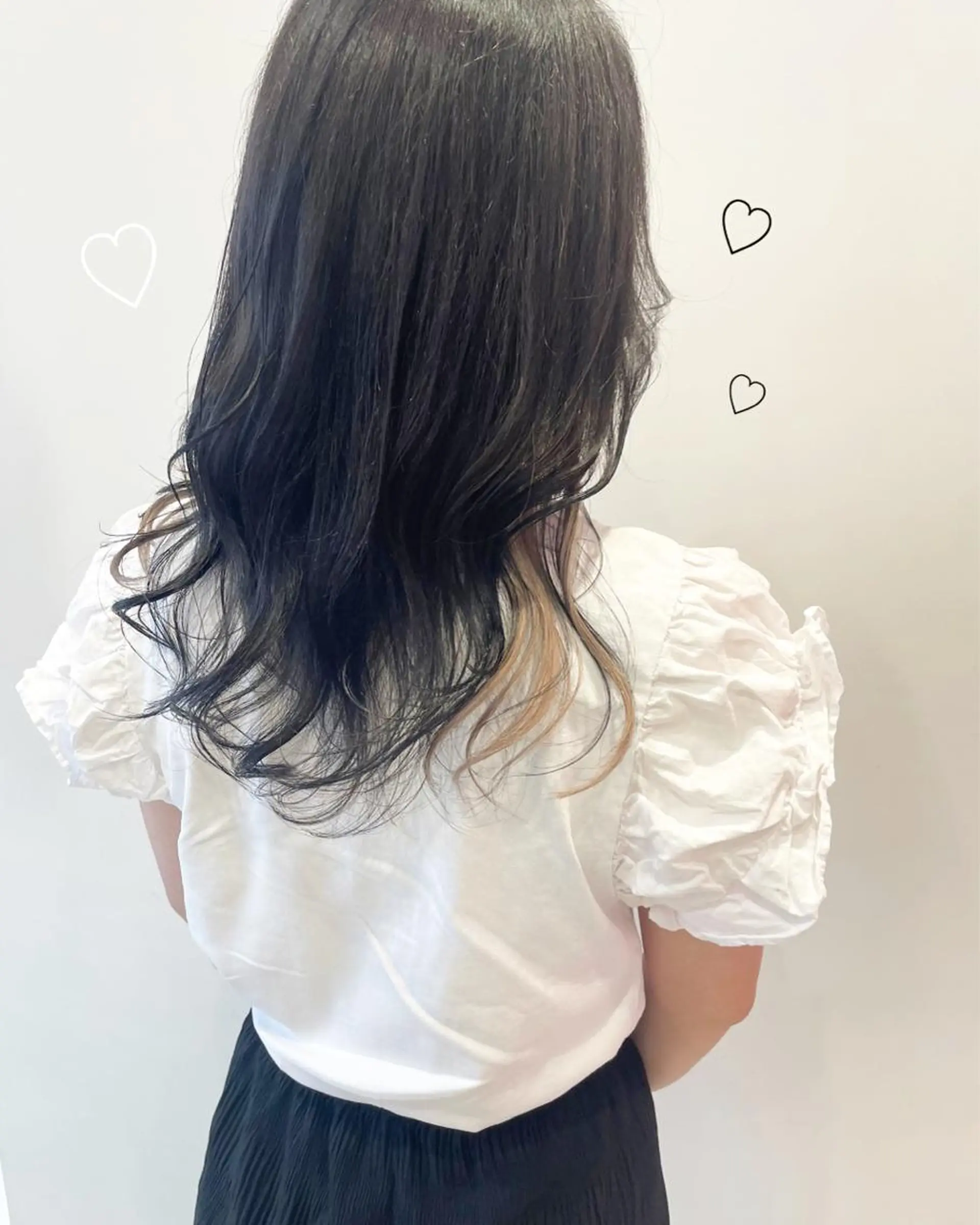 ミディアム カラー シールエクステ エクステ EMANON新宿東口所属・新宿駅近♡ ♡個室♡三都季🌜のヘアスタイル